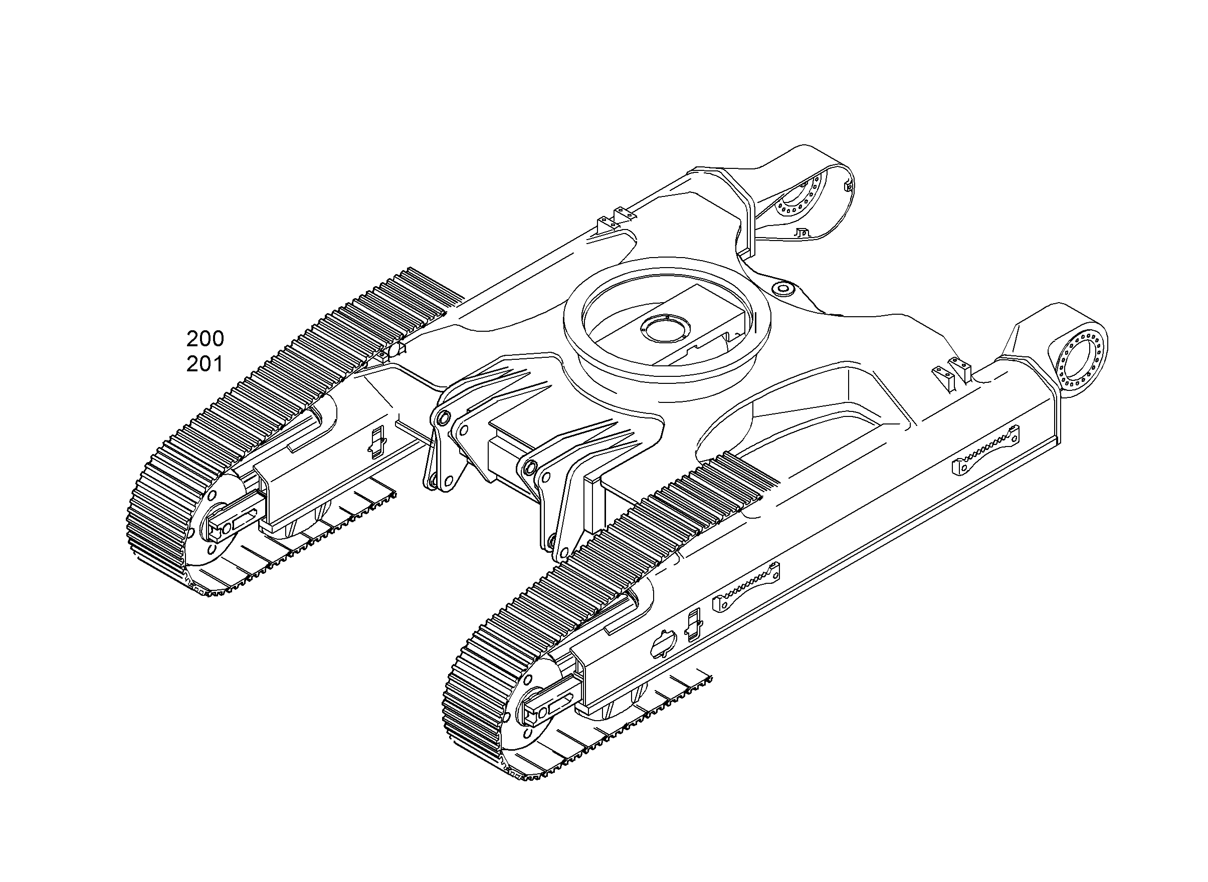 ГУСЕНИЧНАЯ ЦЕПЬ 500mm 5612547 LIEBHERR