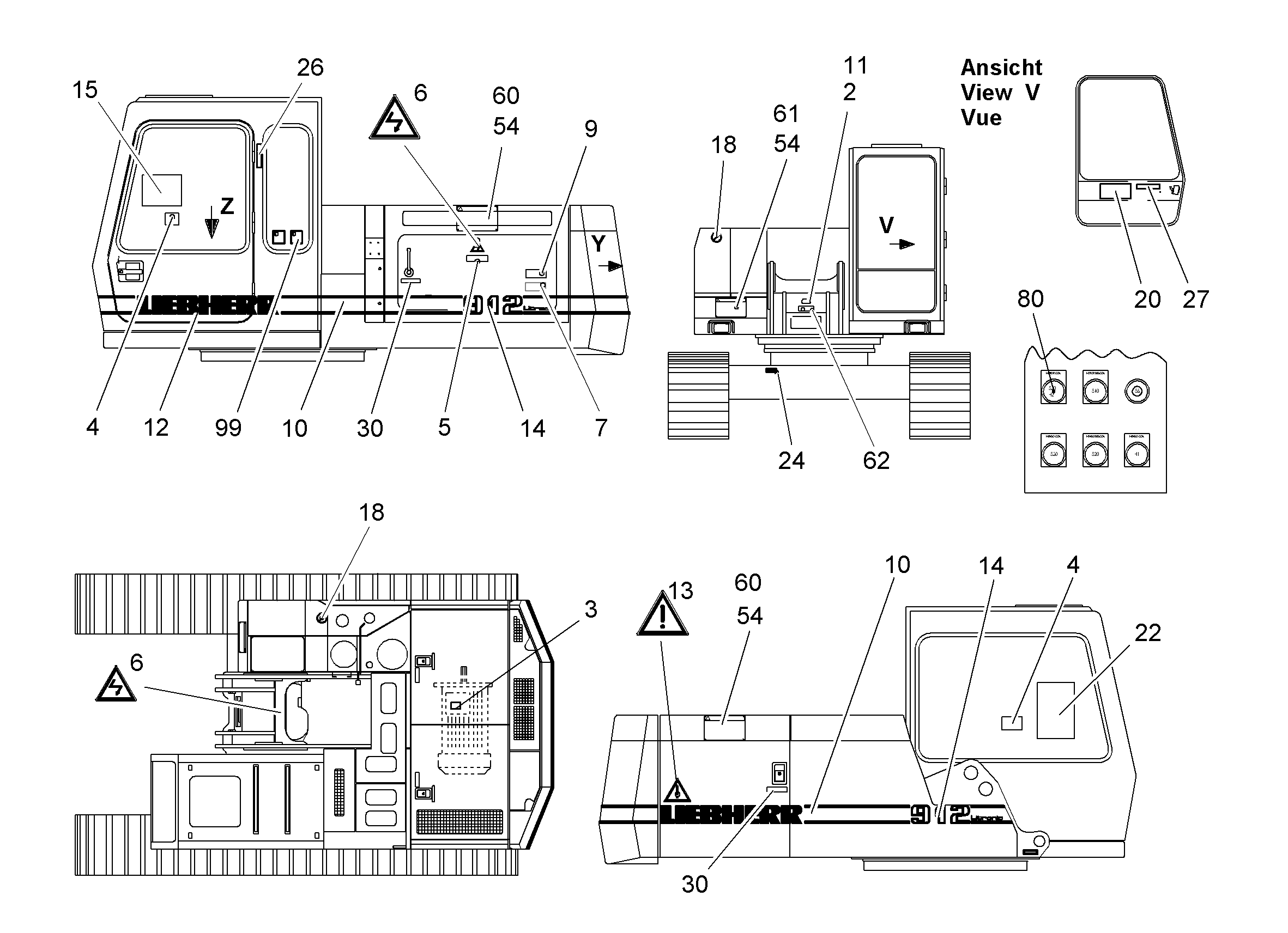 ПЛЕНКА КЛЕЯЩАЯСЯ 292mmX98mm 9938446 LIEBHERR