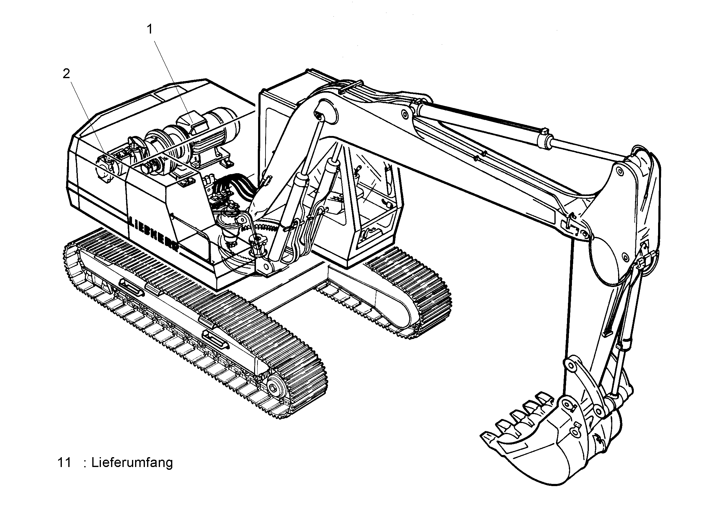 НАСОС ГИДРАВЛИЧЕСКИЙ СДВОЕННЫЙ LPVD 090cm³/U 9278962 LIEBHERR