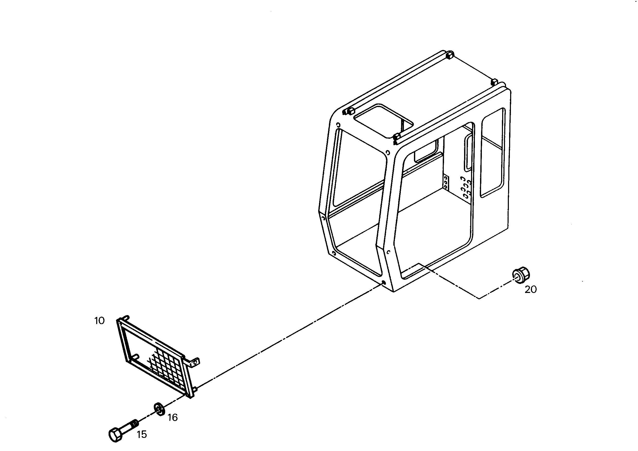 ГАЙКА-ЗАКЛЕПКА M10 7017884 LIEBHERR