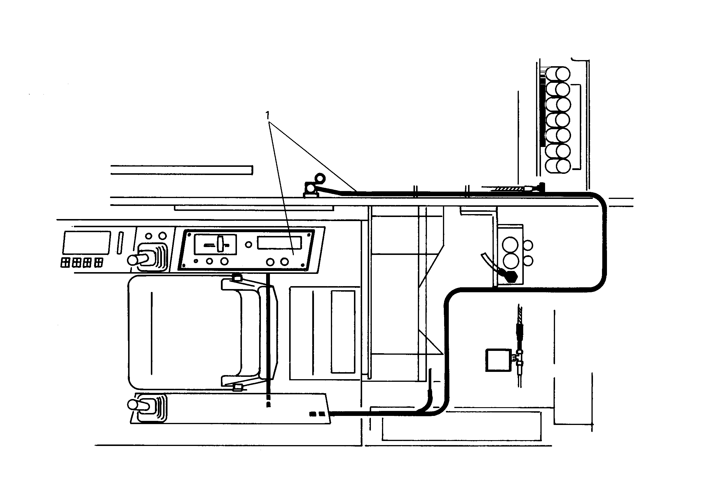 СЕКЦИЯ ПОДКЛ. ДАВЛ. - ПОДЪЕМ 9382080 LIEBHERR