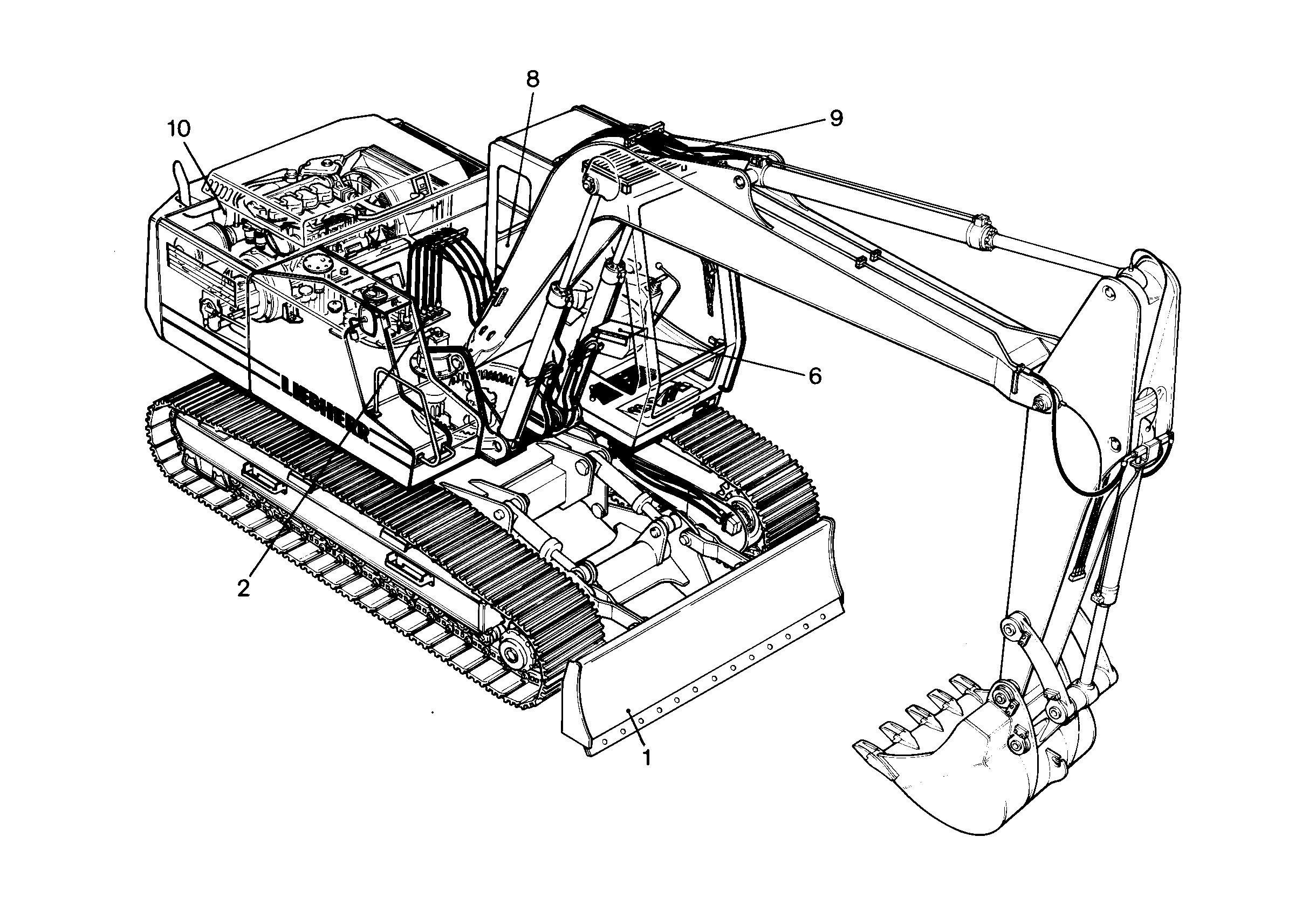 ДОПОЛНЕНИЕ-В ШАССИ 9383300 LIEBHERR