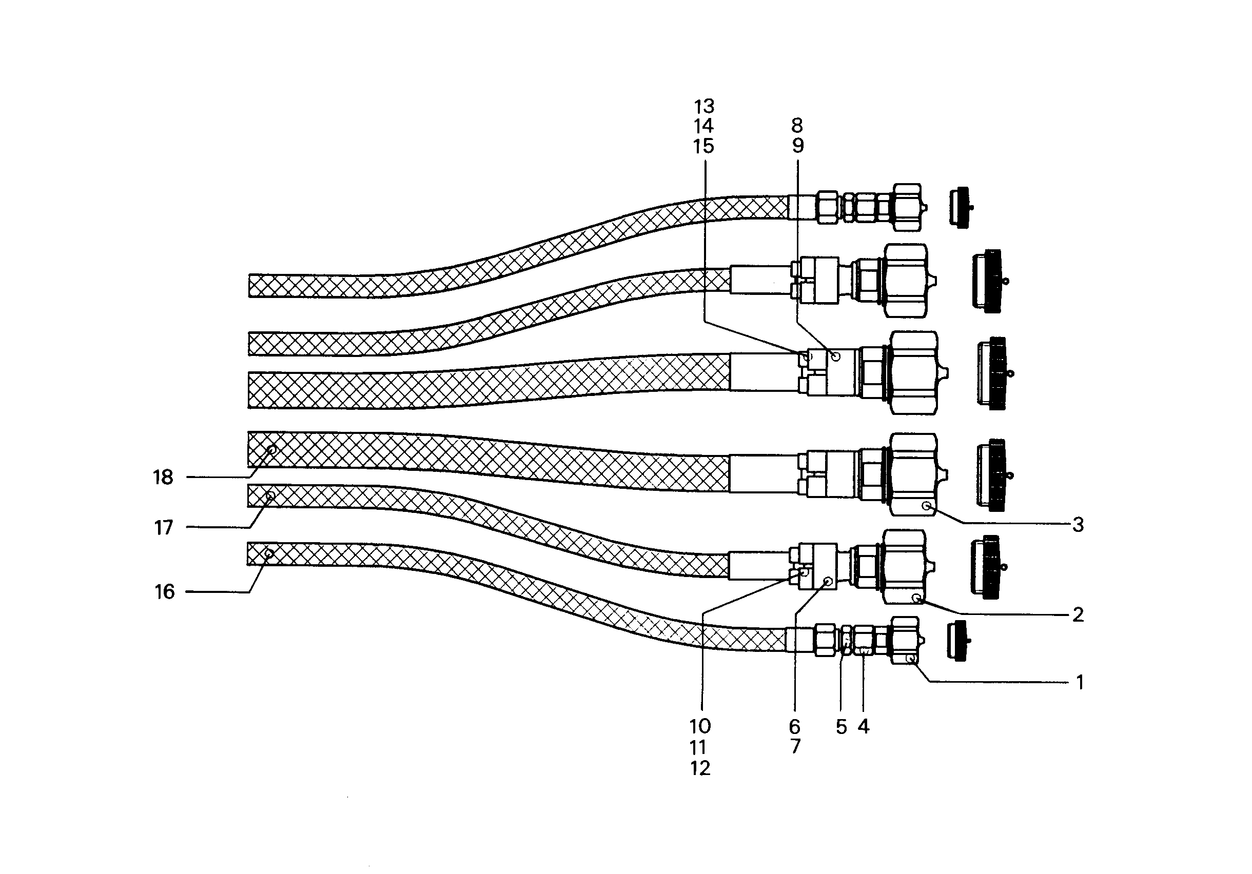 ШЛАНГ 25X2800 5610367 LIEBHERR