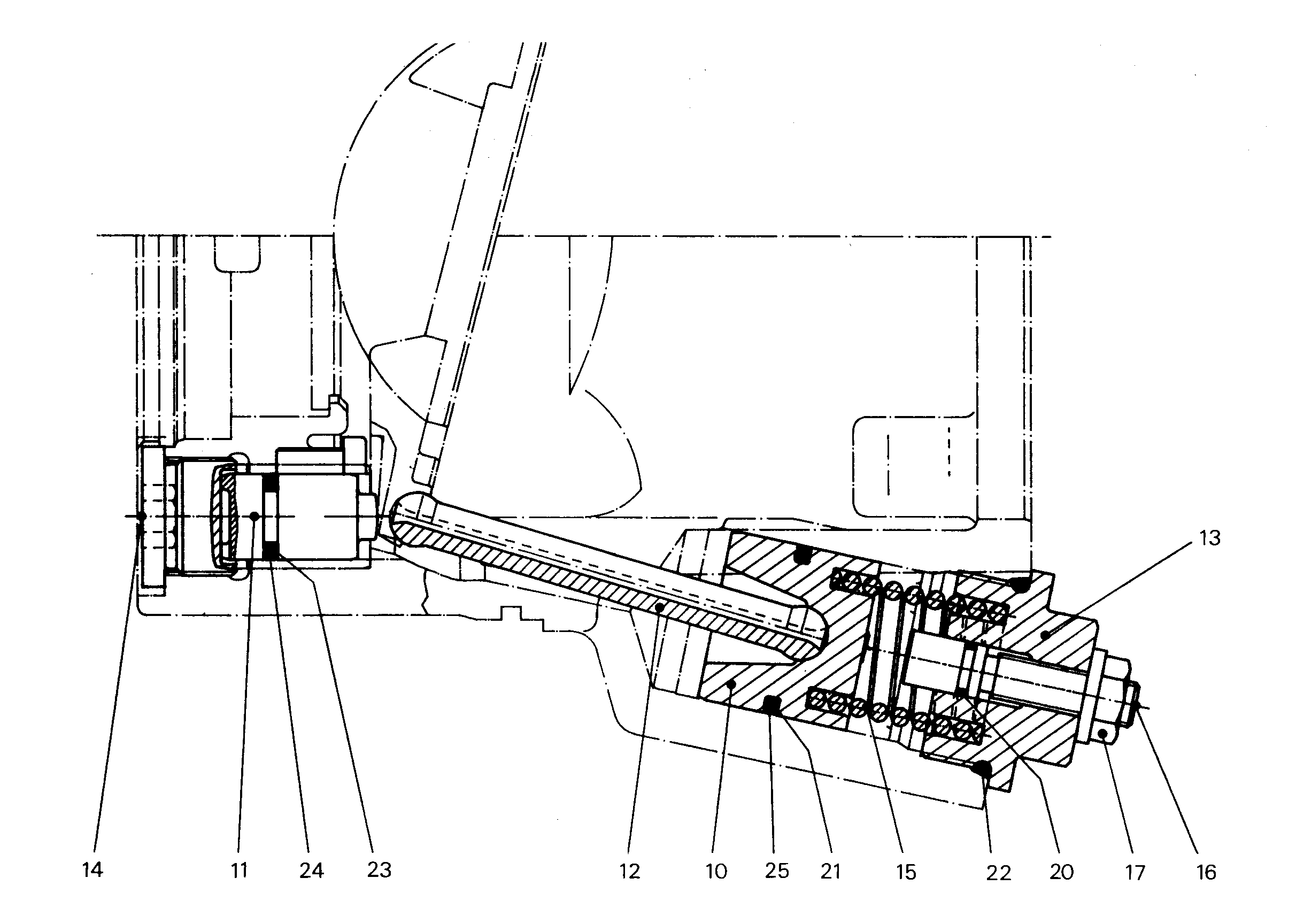 Прижимная пружина 4,00X27,00X44,00 7381395 LIEBHERR