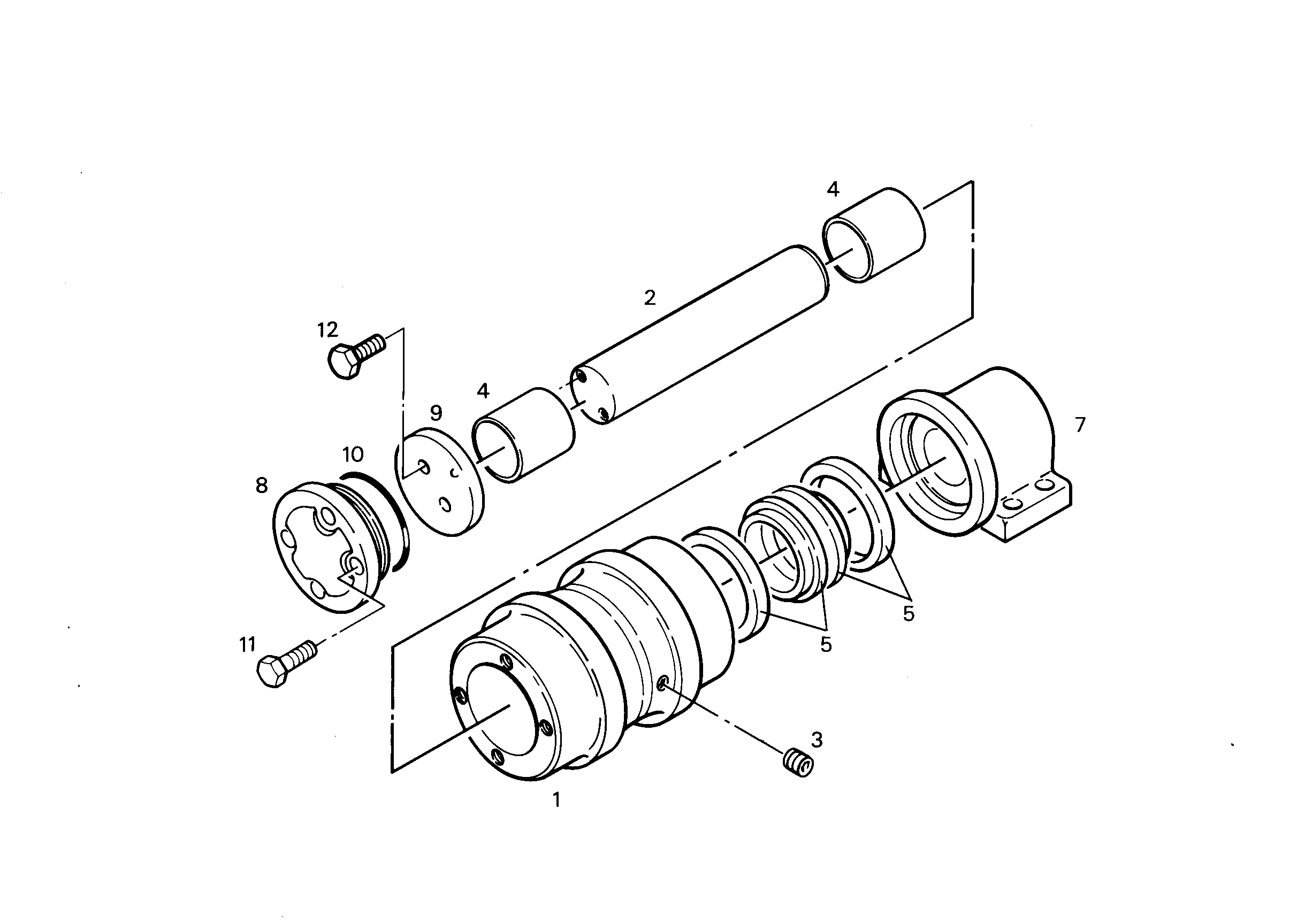 ЗАГЛУШКА РЕЗЬБОВАЯ 1/8'-27X7,4 7369151 LIEBHERR