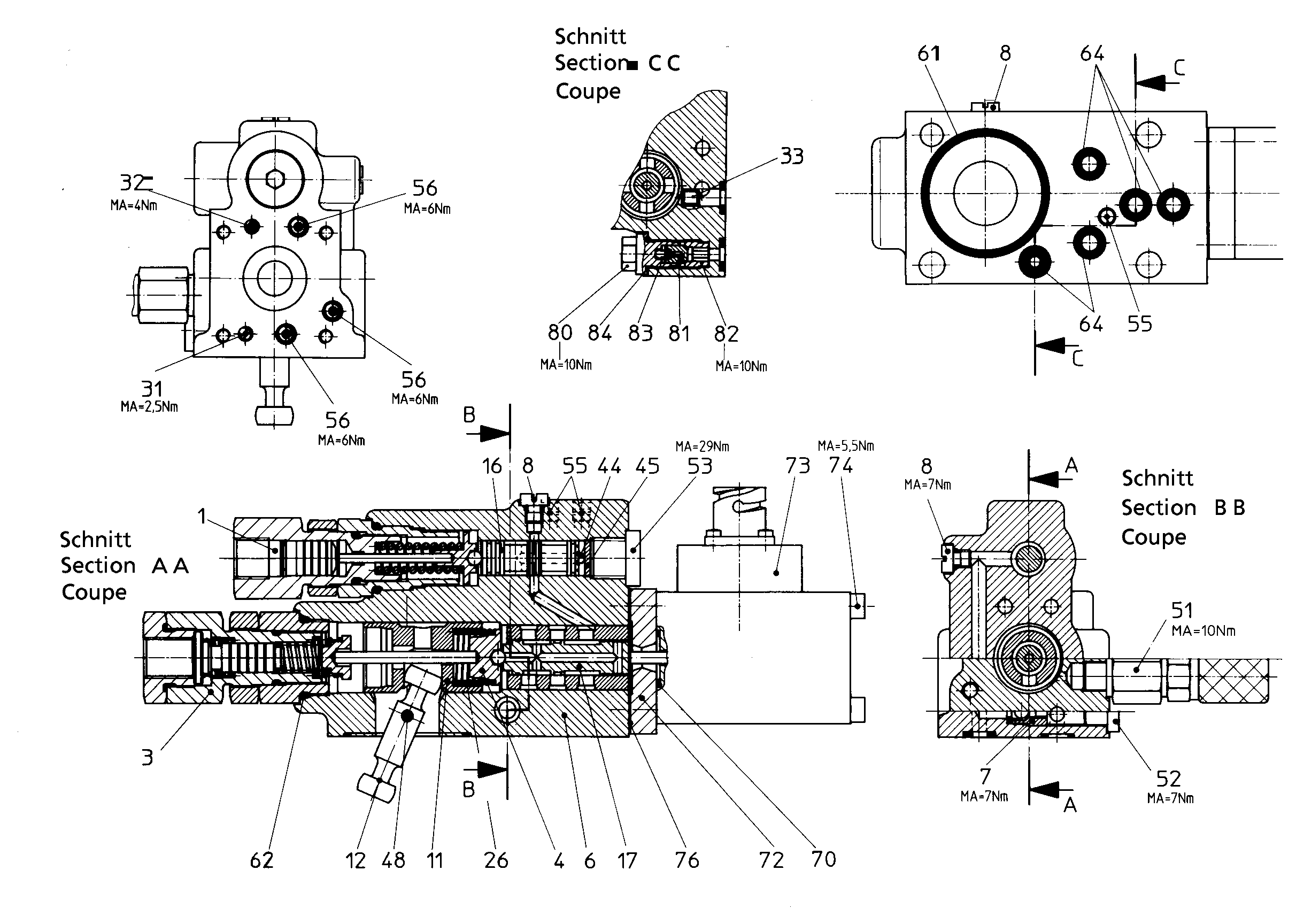 ОГРАНИЧЕНИЕ ПОДЪЕМА 9272281 LIEBHERR