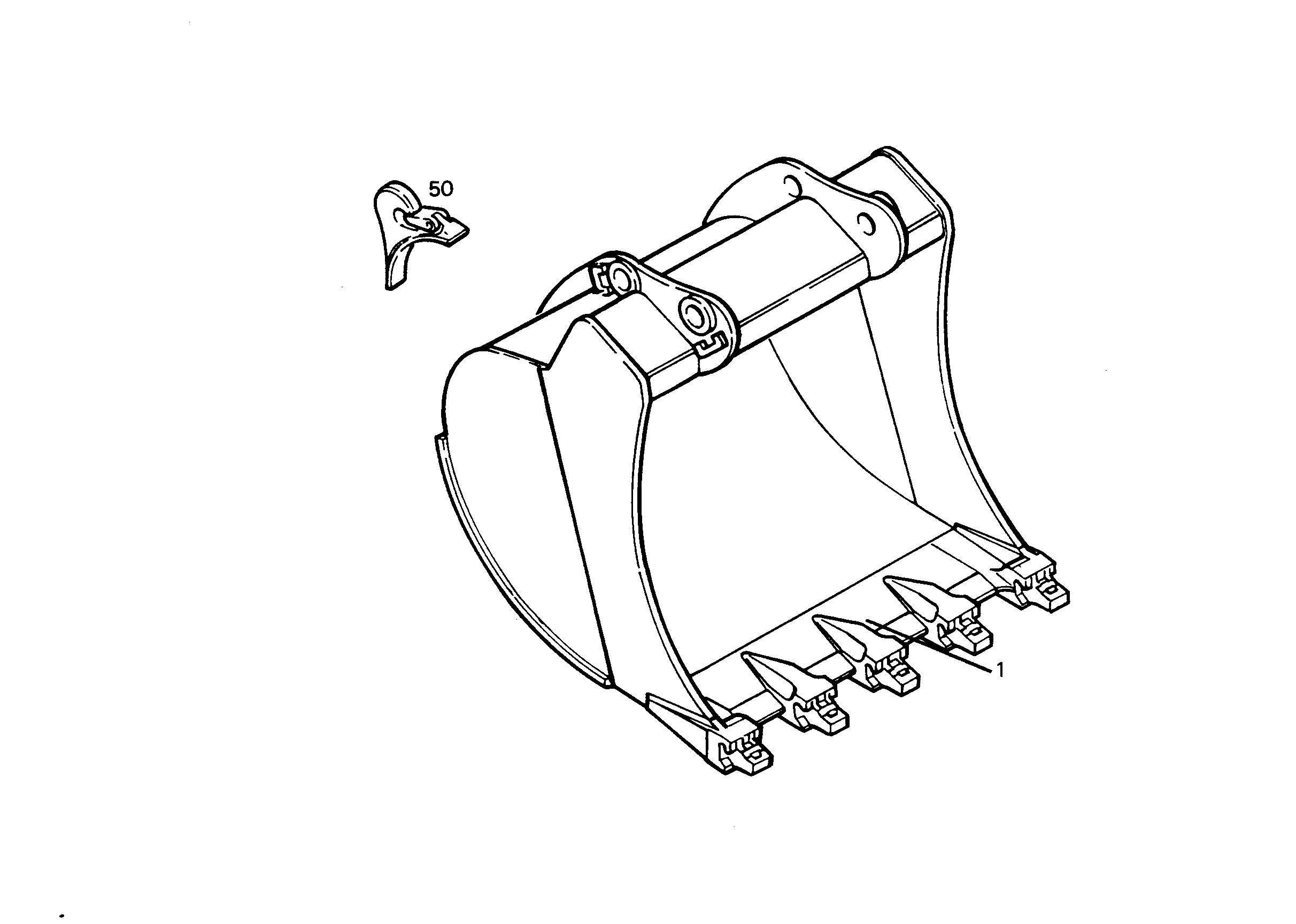 ЗАБРАЛО КОВША 9756976 LIEBHERR