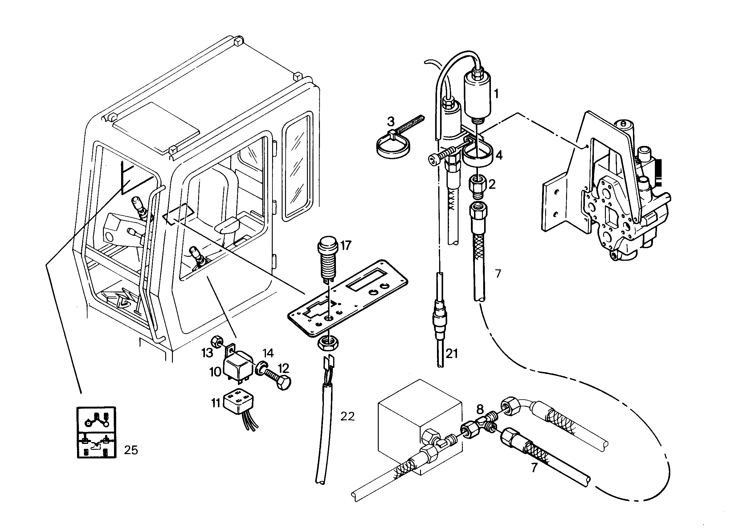 НАКЛЕЙКА 150mmX100mm 9759590 LIEBHERR