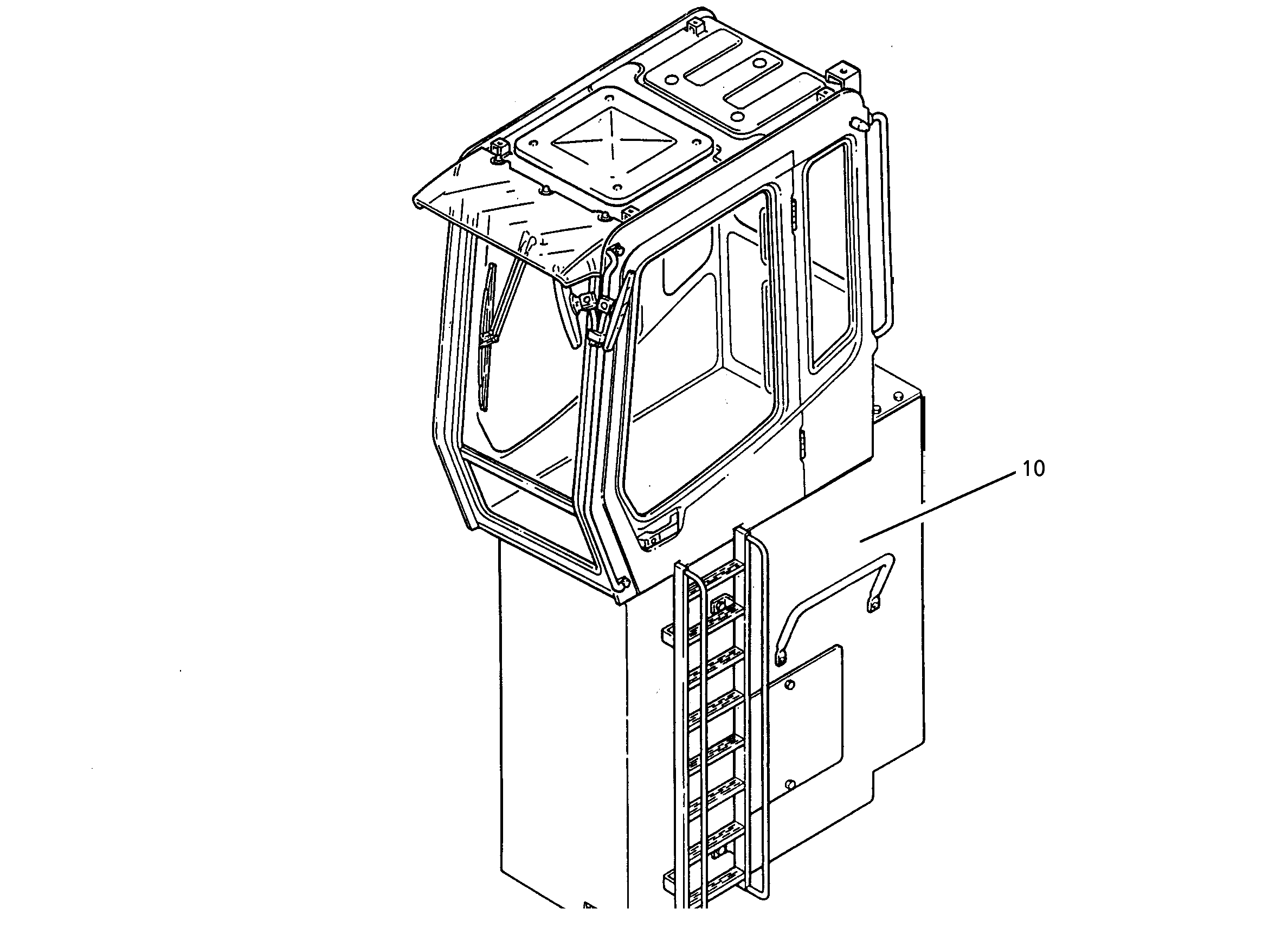 ВОЗВЫШЕНИЕ КАБИНЫ 2000MM 9759552 LIEBHERR
