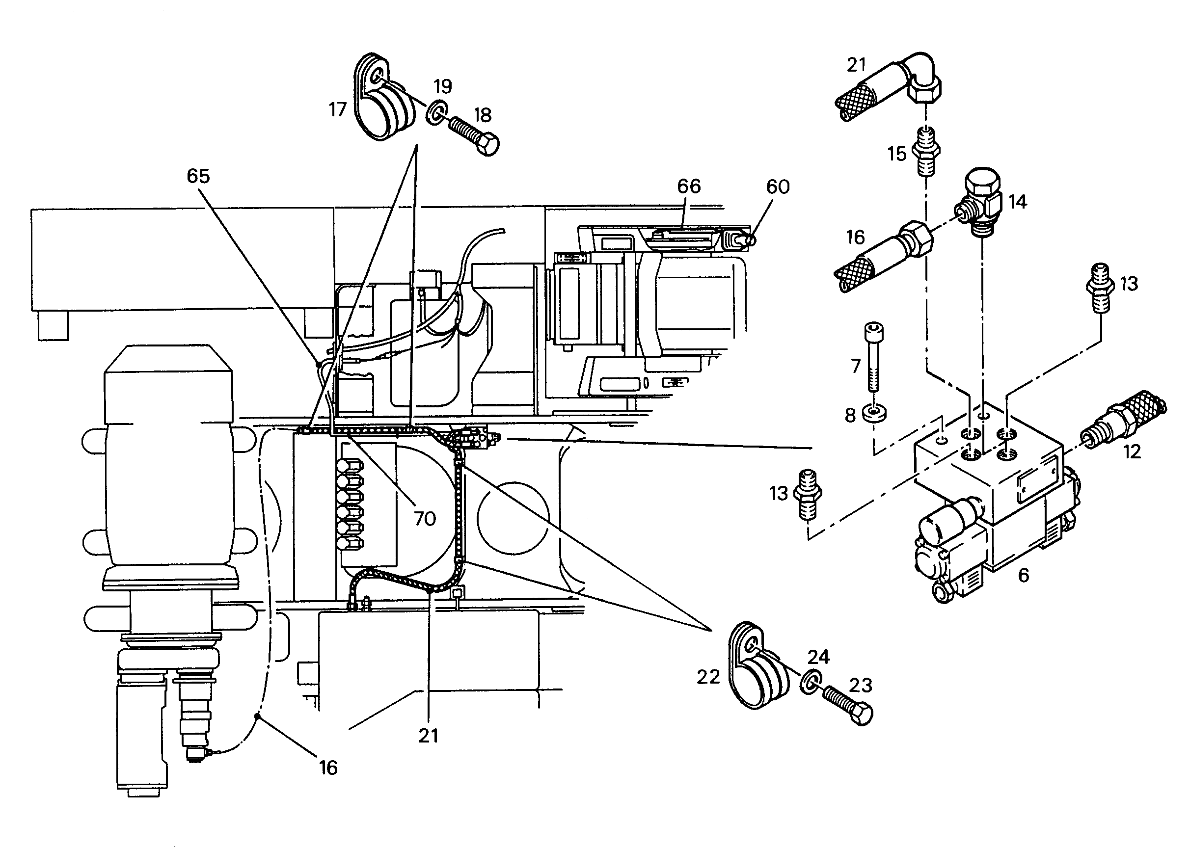 ШЛАНГ 12X2800 5618271 LIEBHERR