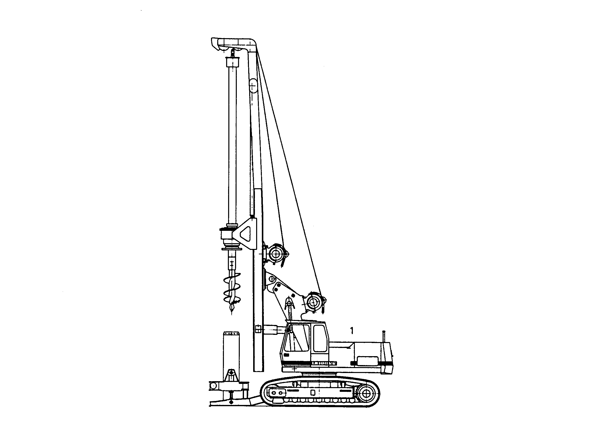 МОНТ. К-Т - БУРОВАЯ УСТ.BAUER 9689474 LIEBHERR