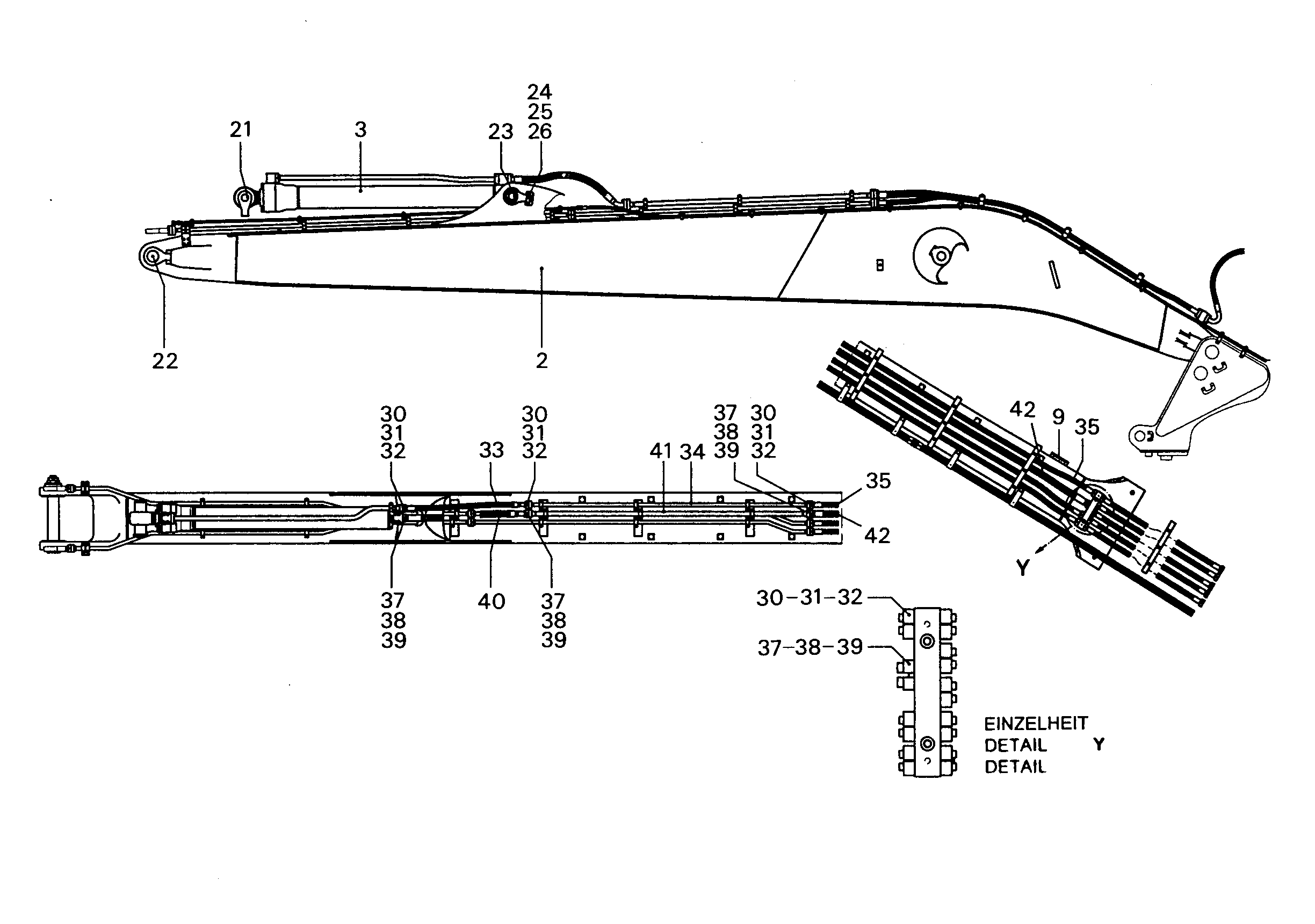 СМАЗОЧНЫЕ ЛИНИИ УСТАНОВКА 9695699 LIEBHERR