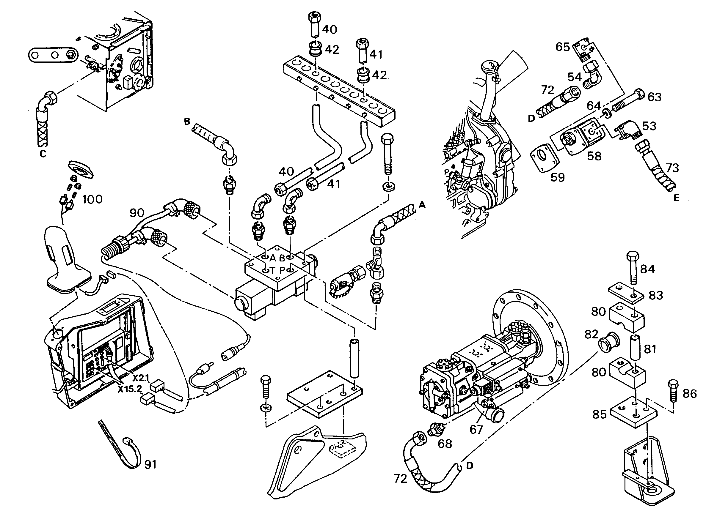 ШЛАНГ 32X1850 5612787 LIEBHERR