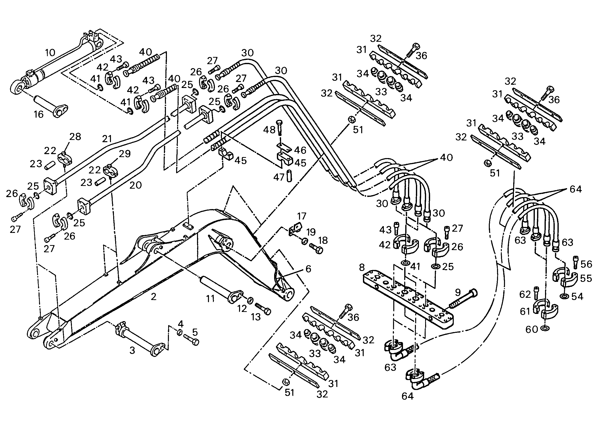 ШЛАНГ 20X3000 5605352 LIEBHERR