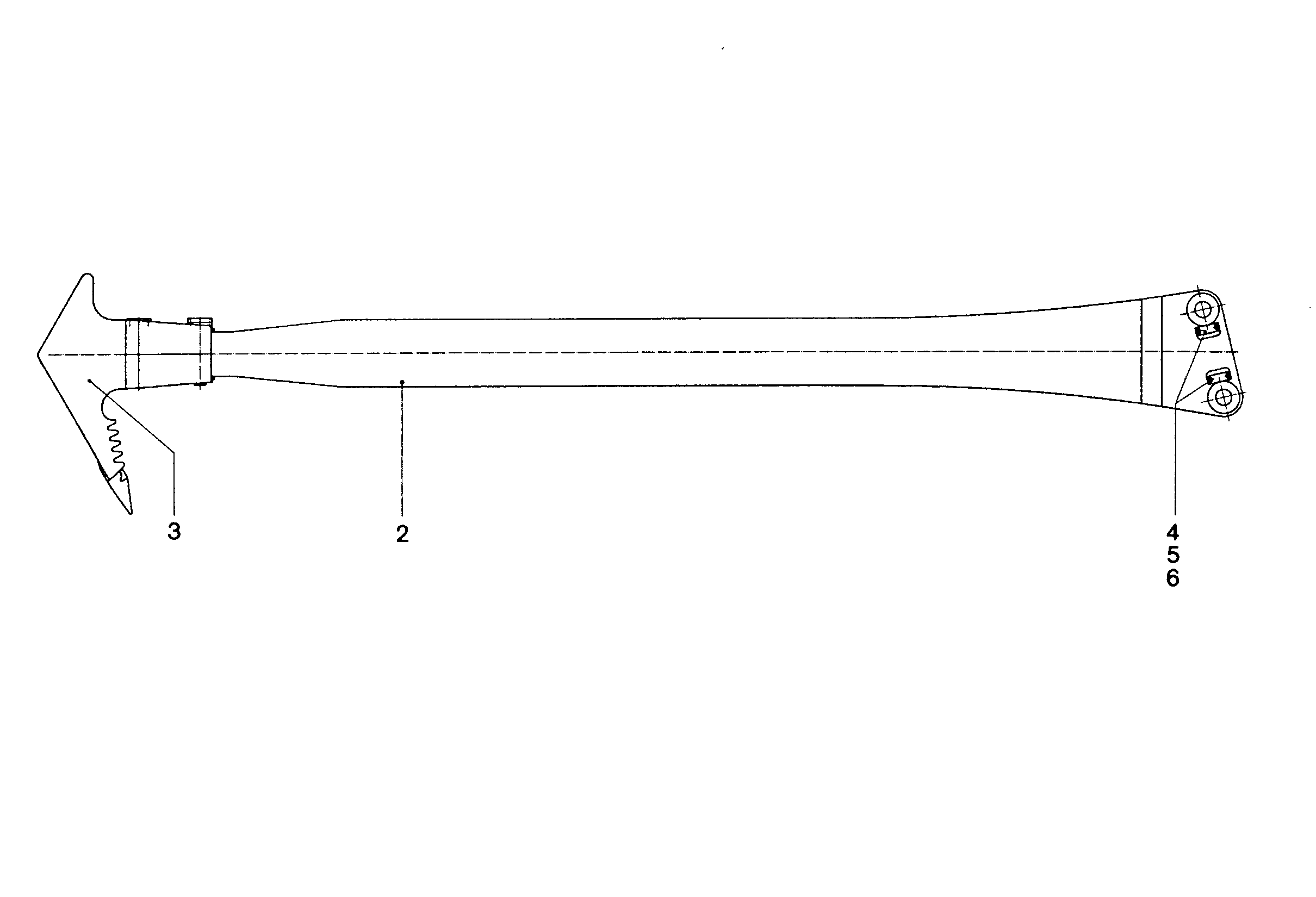 КРЮКИ ДЛЯ СНОСА 9247465 LIEBHERR