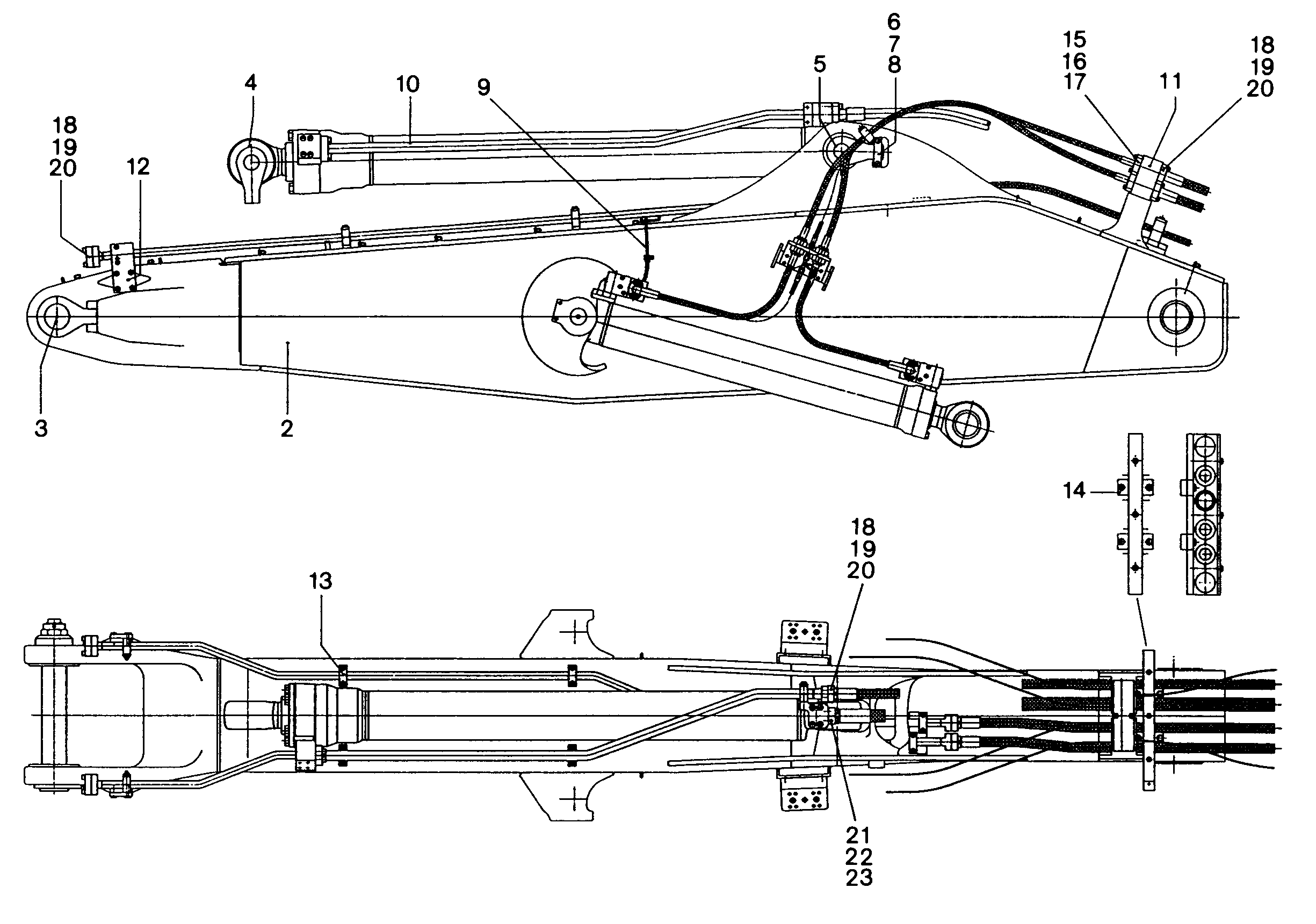 СМАЗОЧНЫЕ ЛИНИИ УСТАНОВКА 9893788 LIEBHERR