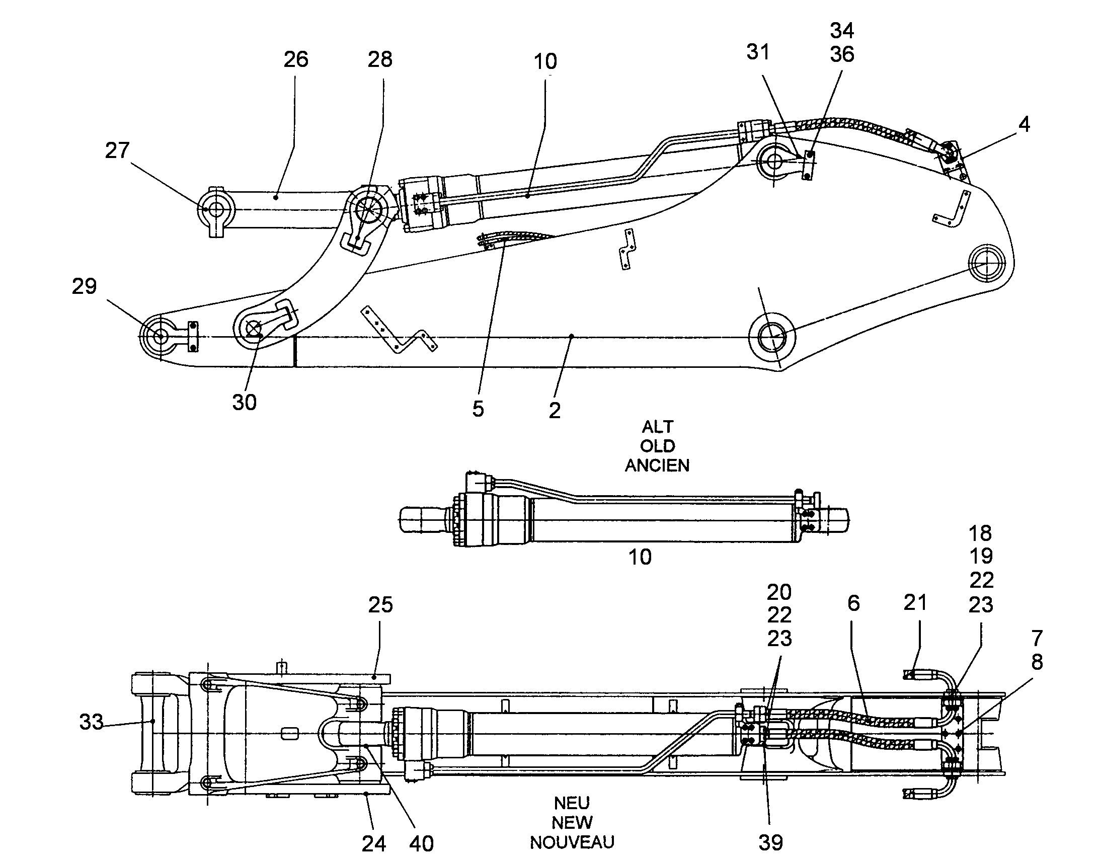 СМАЗОЧНЫЕ ЛИНИИ УСТАНОВКА 9699746 LIEBHERR