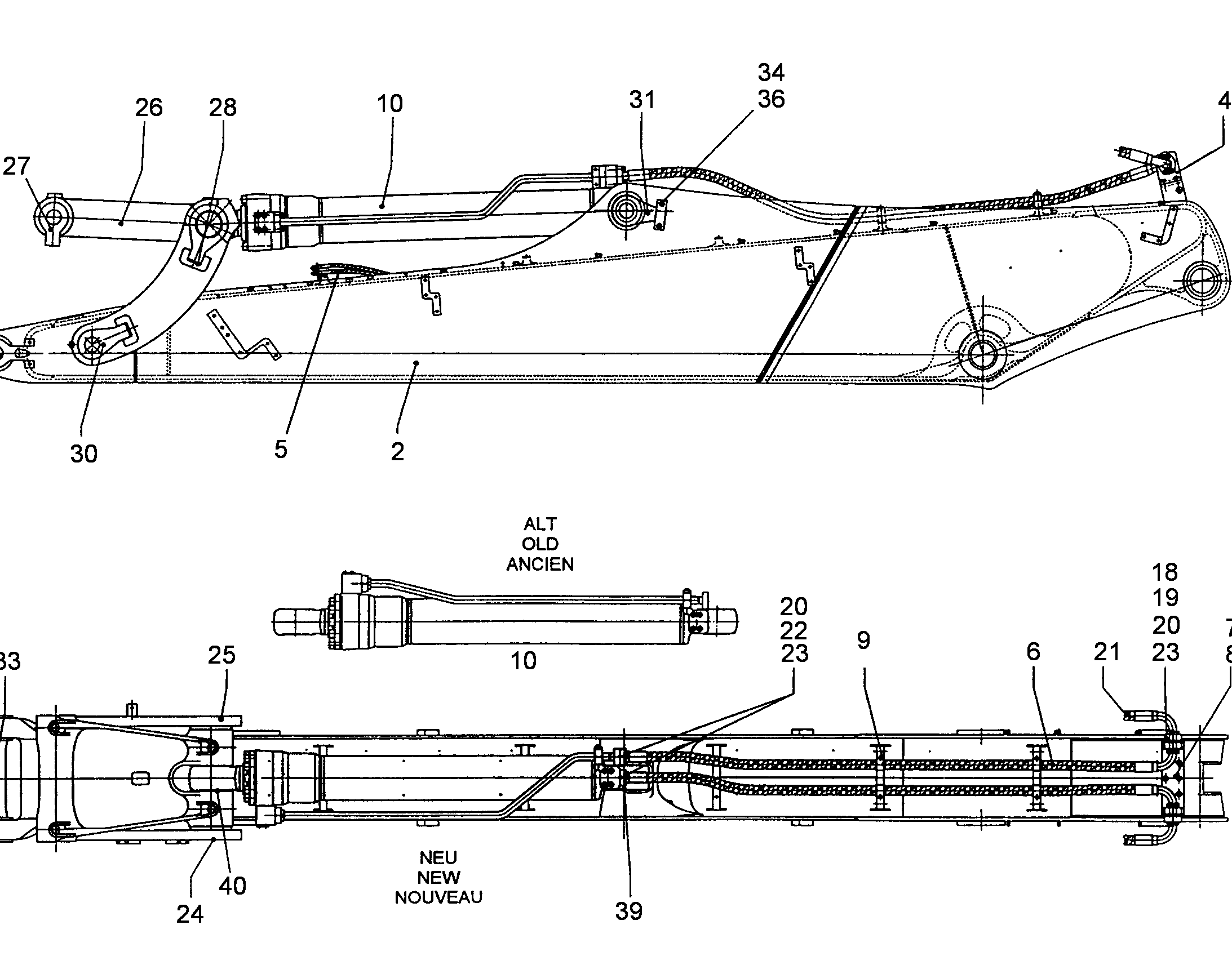 СМАЗОЧНЫЕ ЛИНИИ УСТАНОВКА 9894800 LIEBHERR