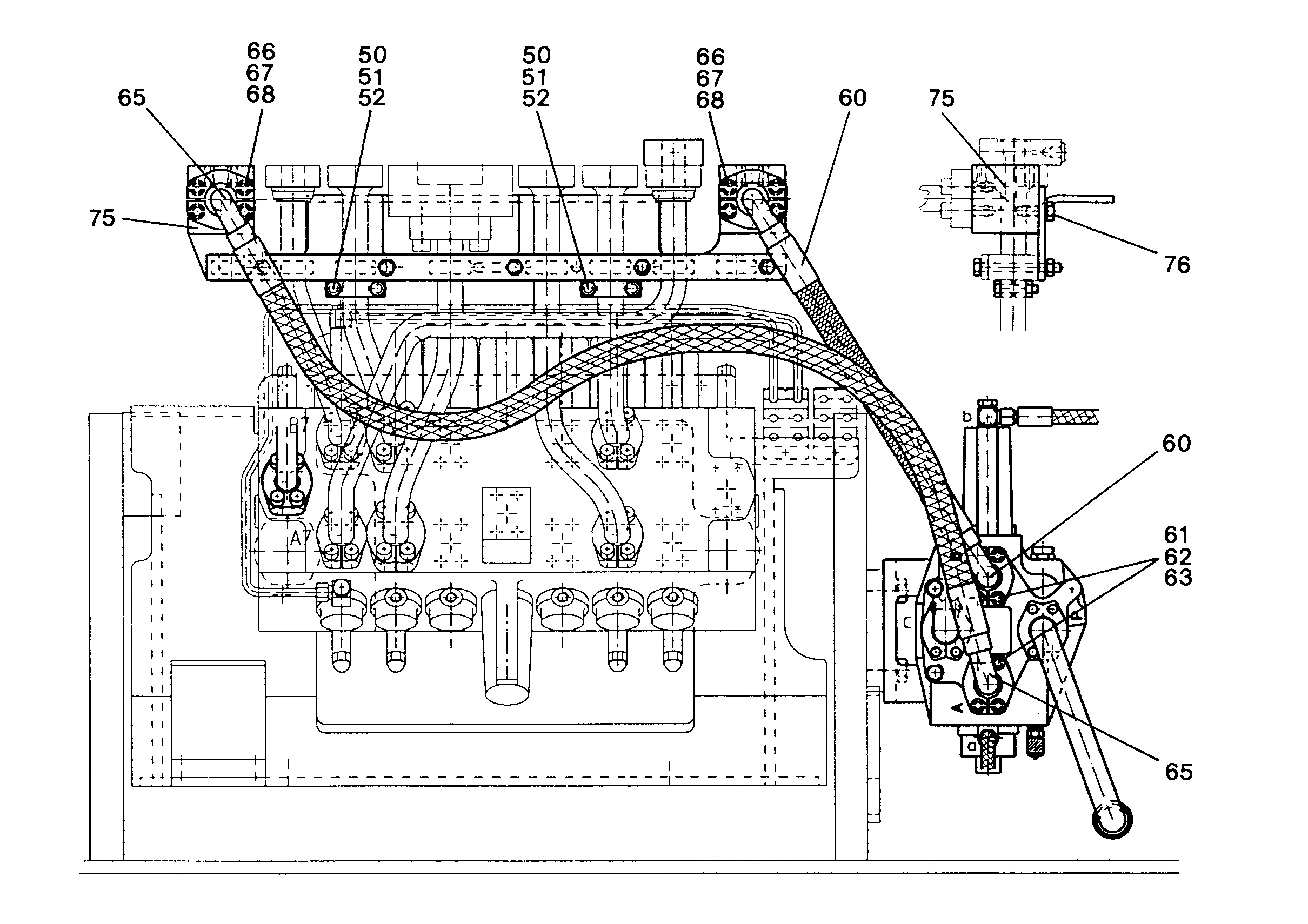 СКОБА d=30 9683077 LIEBHERR