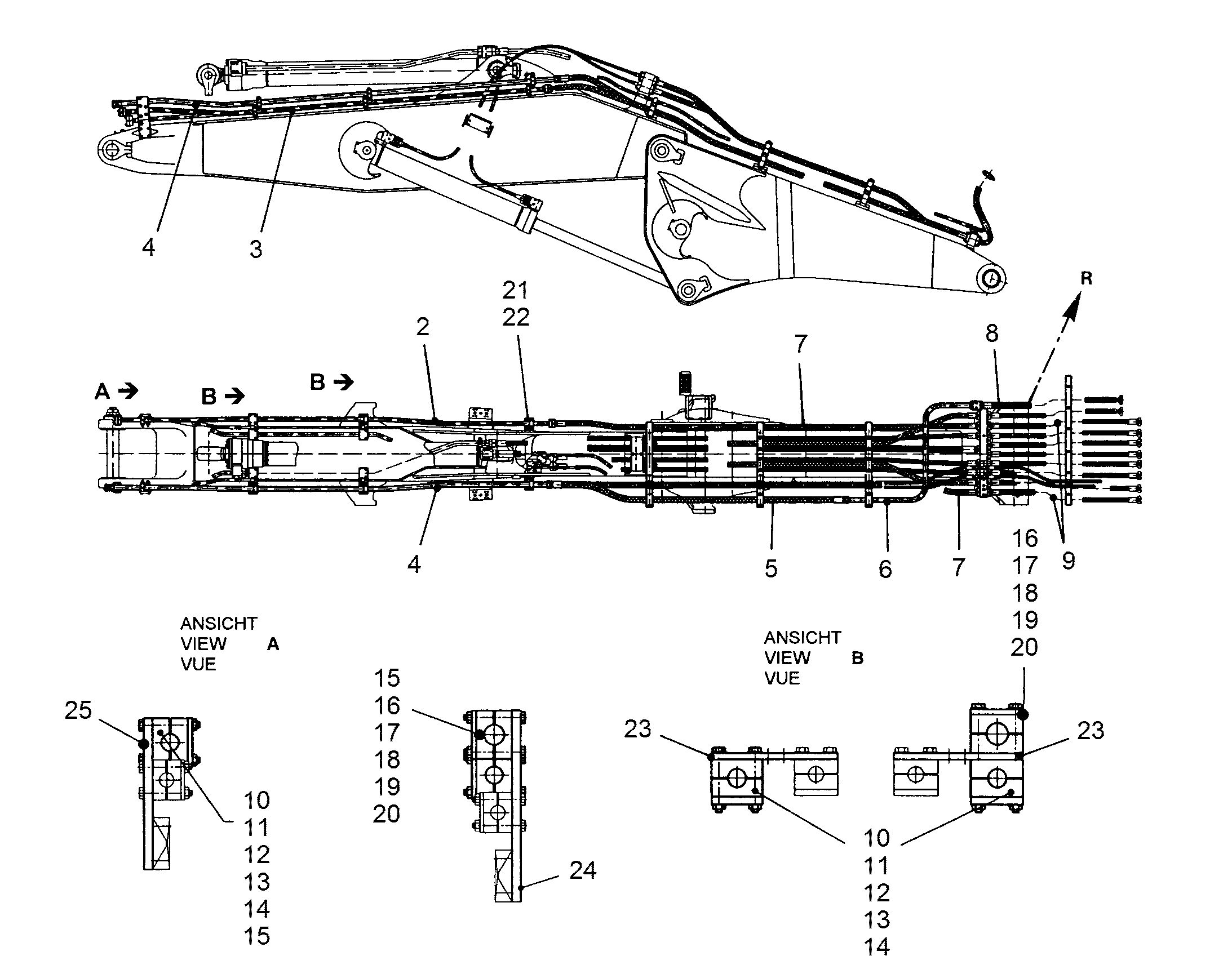 ШЛАНГ 32X2450 5614718 LIEBHERR