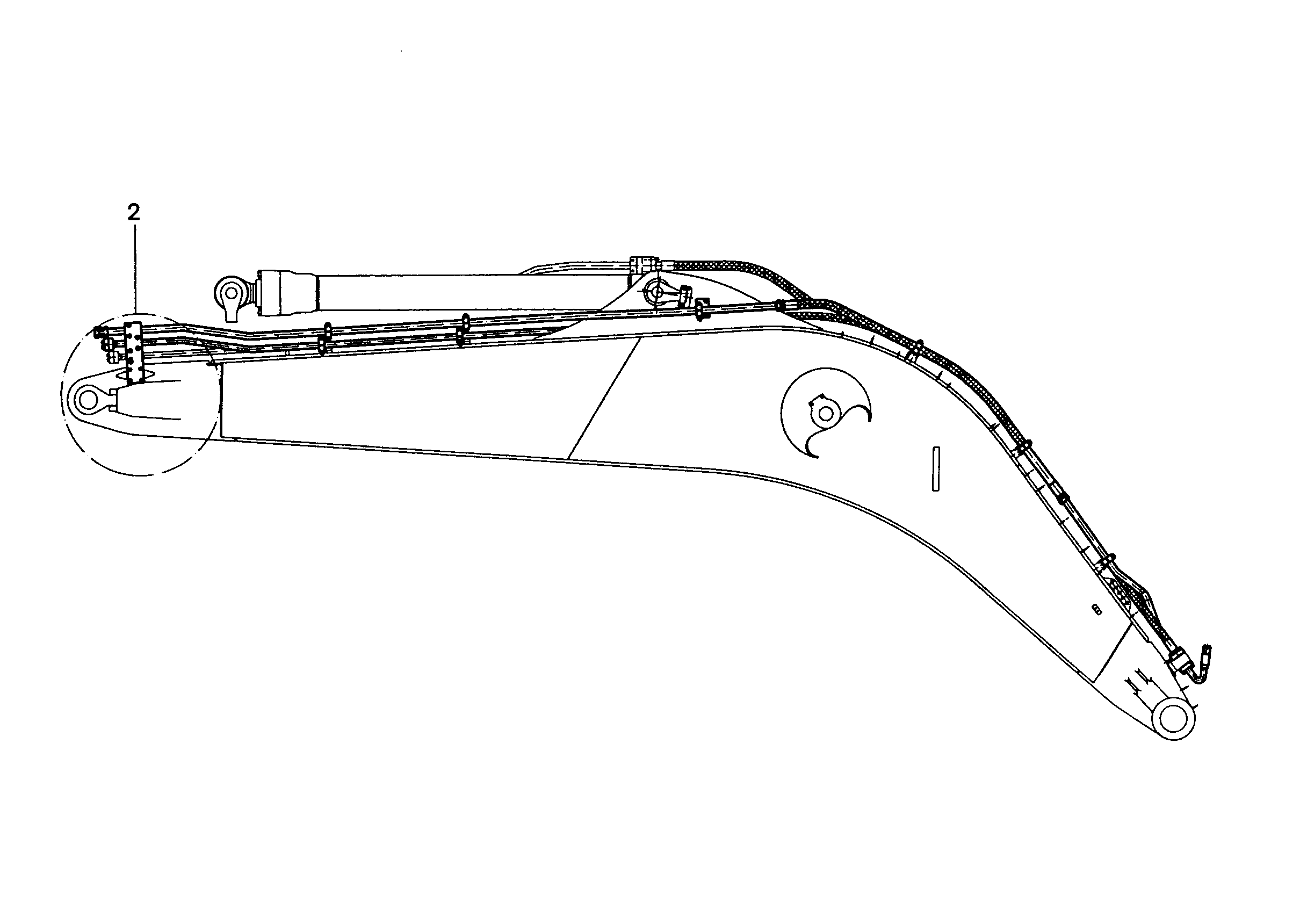 ПРОВОДКА МОНТАЖ AHS 9892206 LIEBHERR