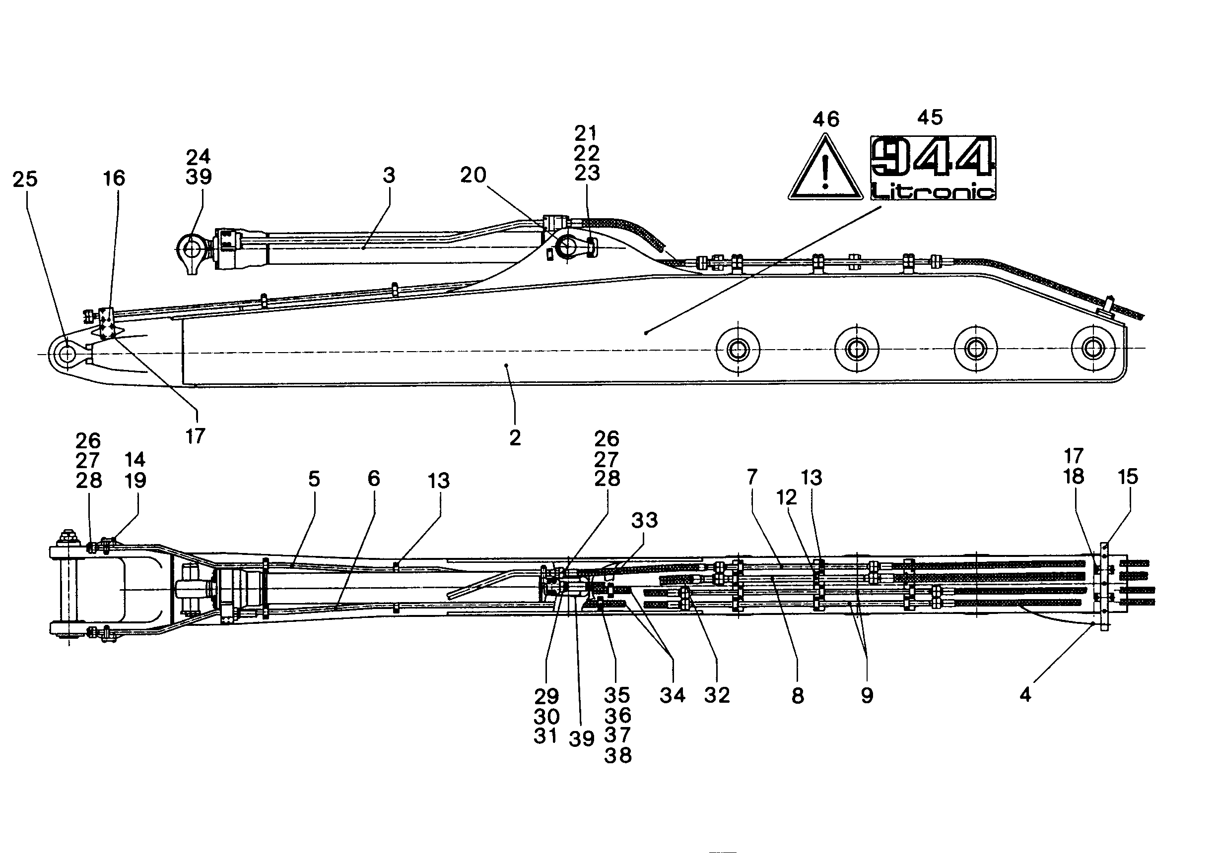 СМАЗОЧНЫЕ ЛИНИИ УСТАНОВКА 9863237 LIEBHERR