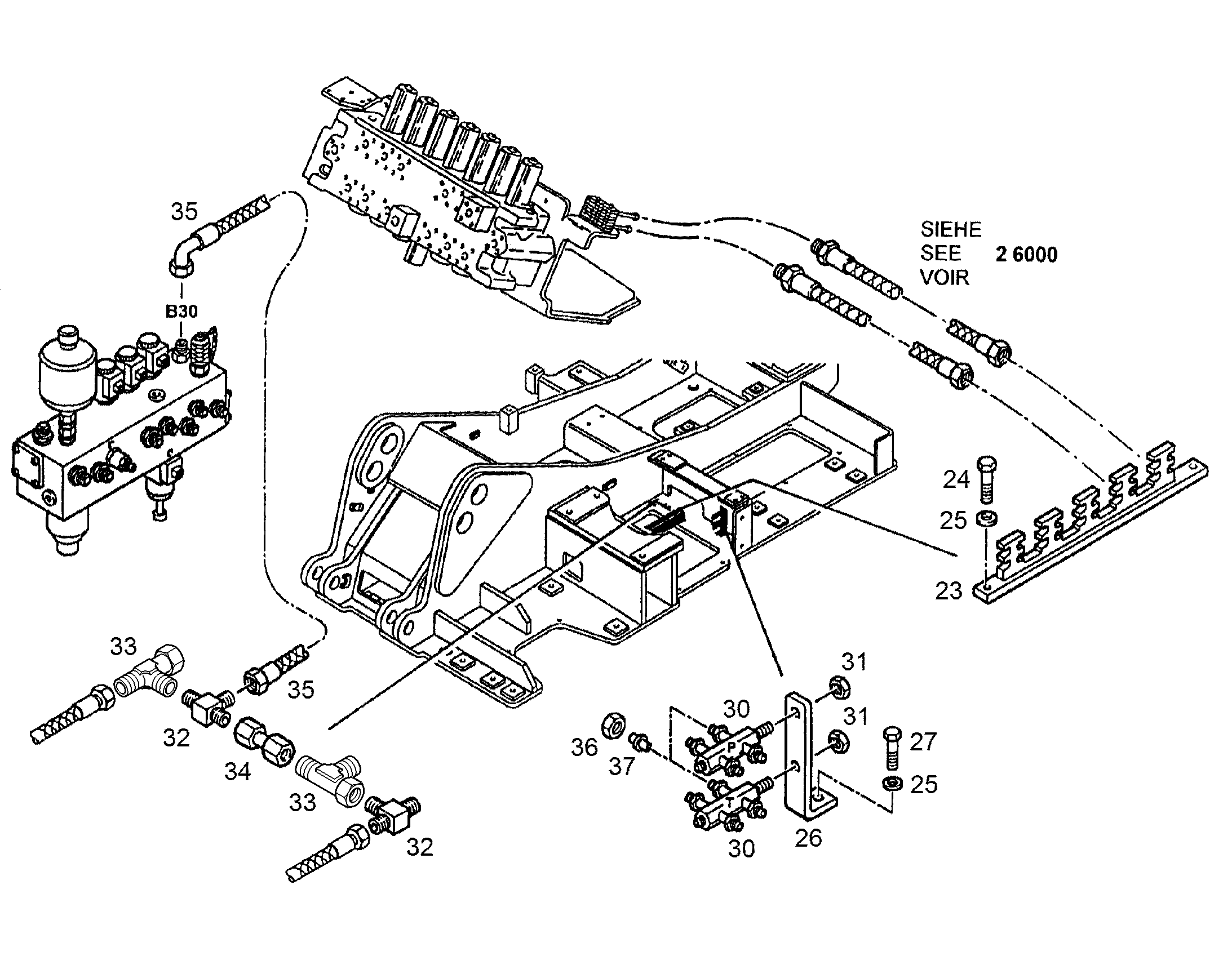 ПЕРЕКЛЮЧЕНИЕ УПРАВЛЕНИЕ 9835208 LIEBHERR