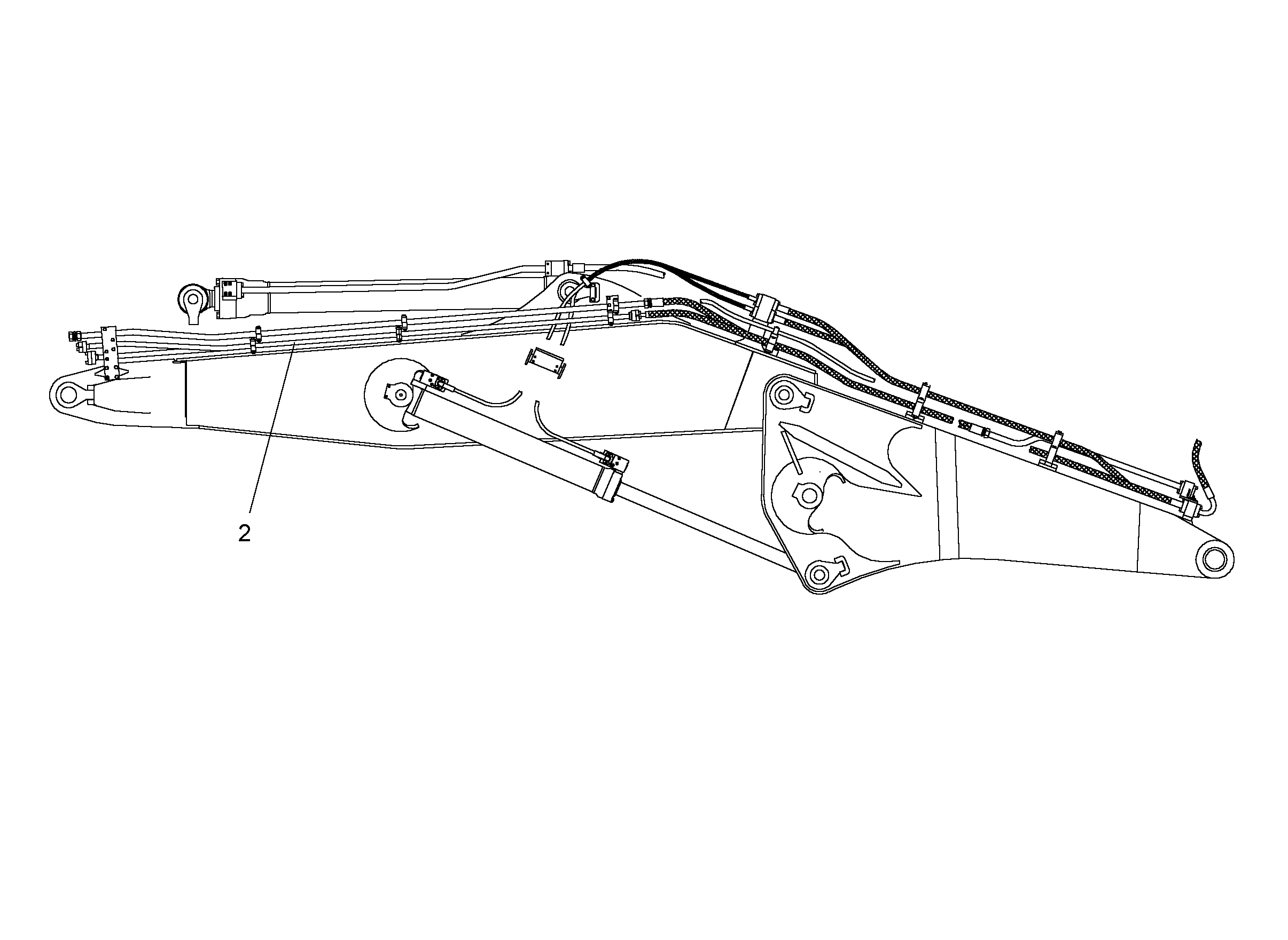 ПРОВОДКА МОНТАЖ AHS 9826015 LIEBHERR