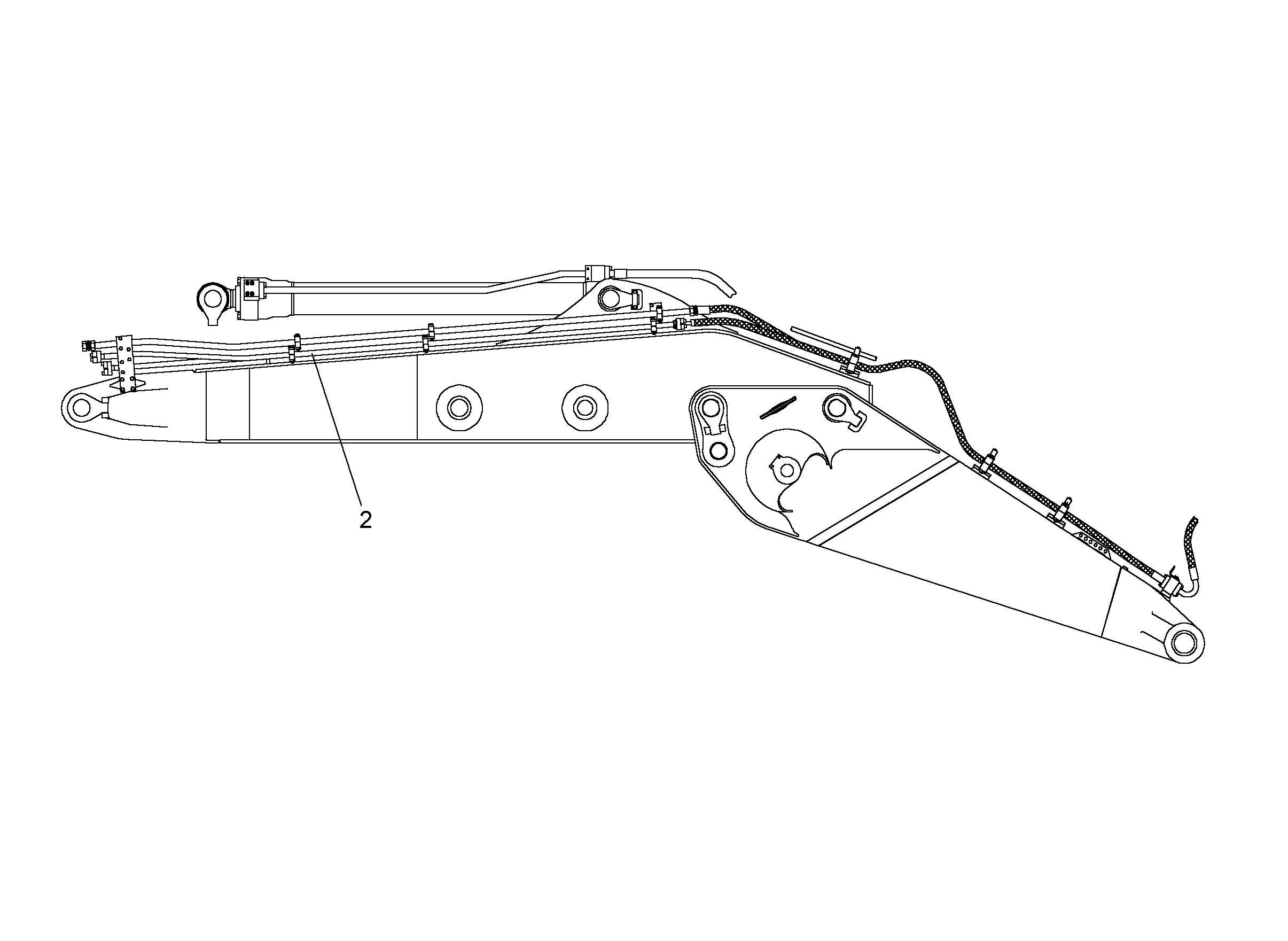 ПРОВОДКА МОНТАЖ AHS 9863709 LIEBHERR