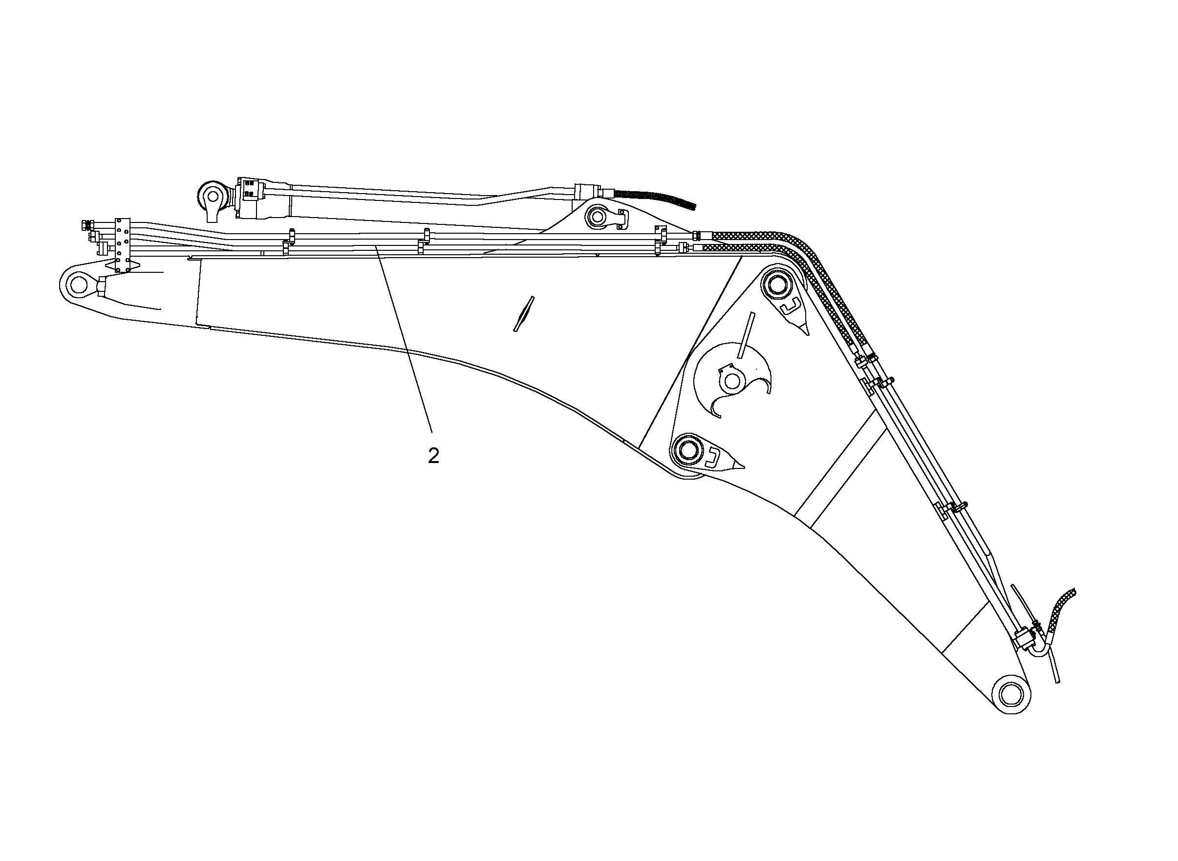 ПРОВОДКА МОНТАЖ AHS 9866576 LIEBHERR