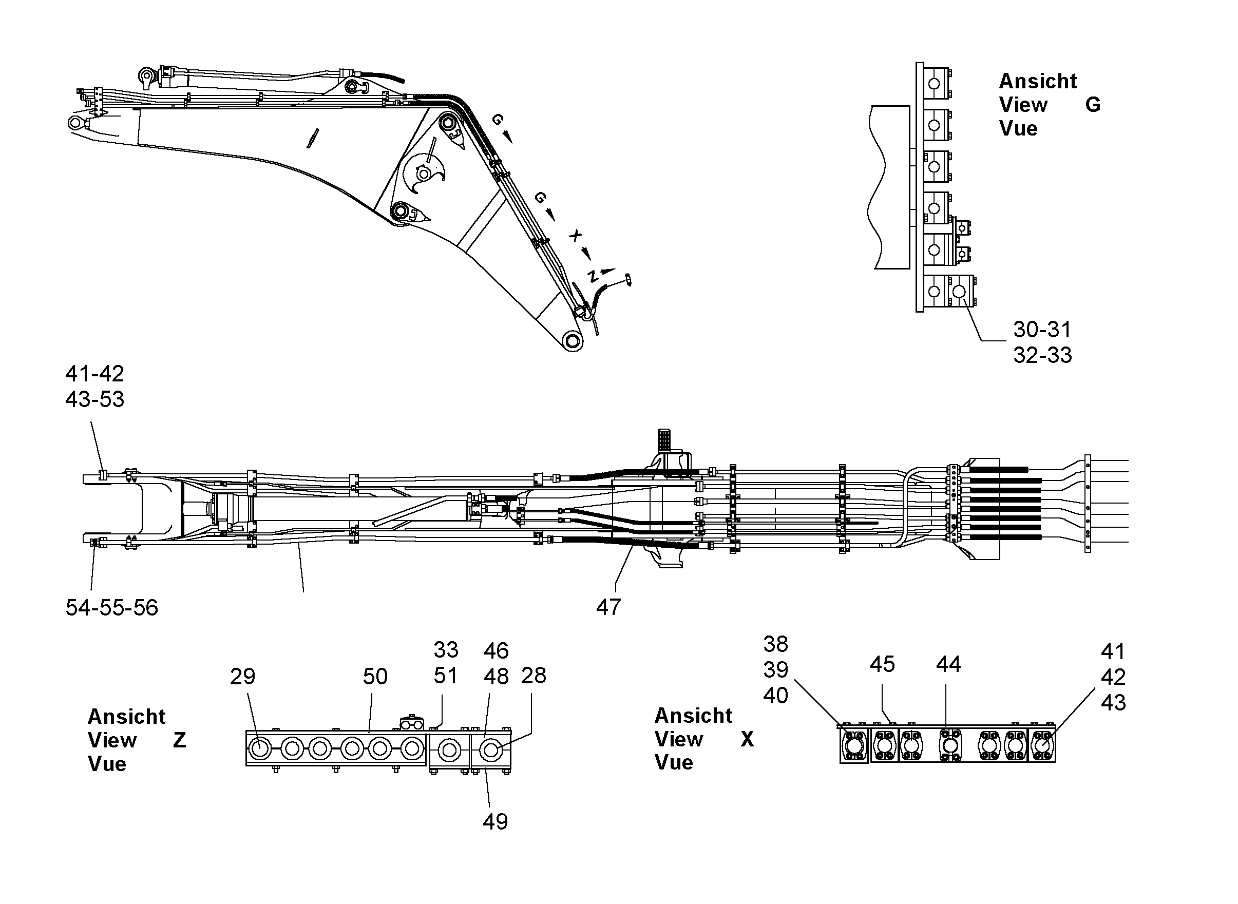 ШЛАНГ 32X1350 5616328 LIEBHERR
