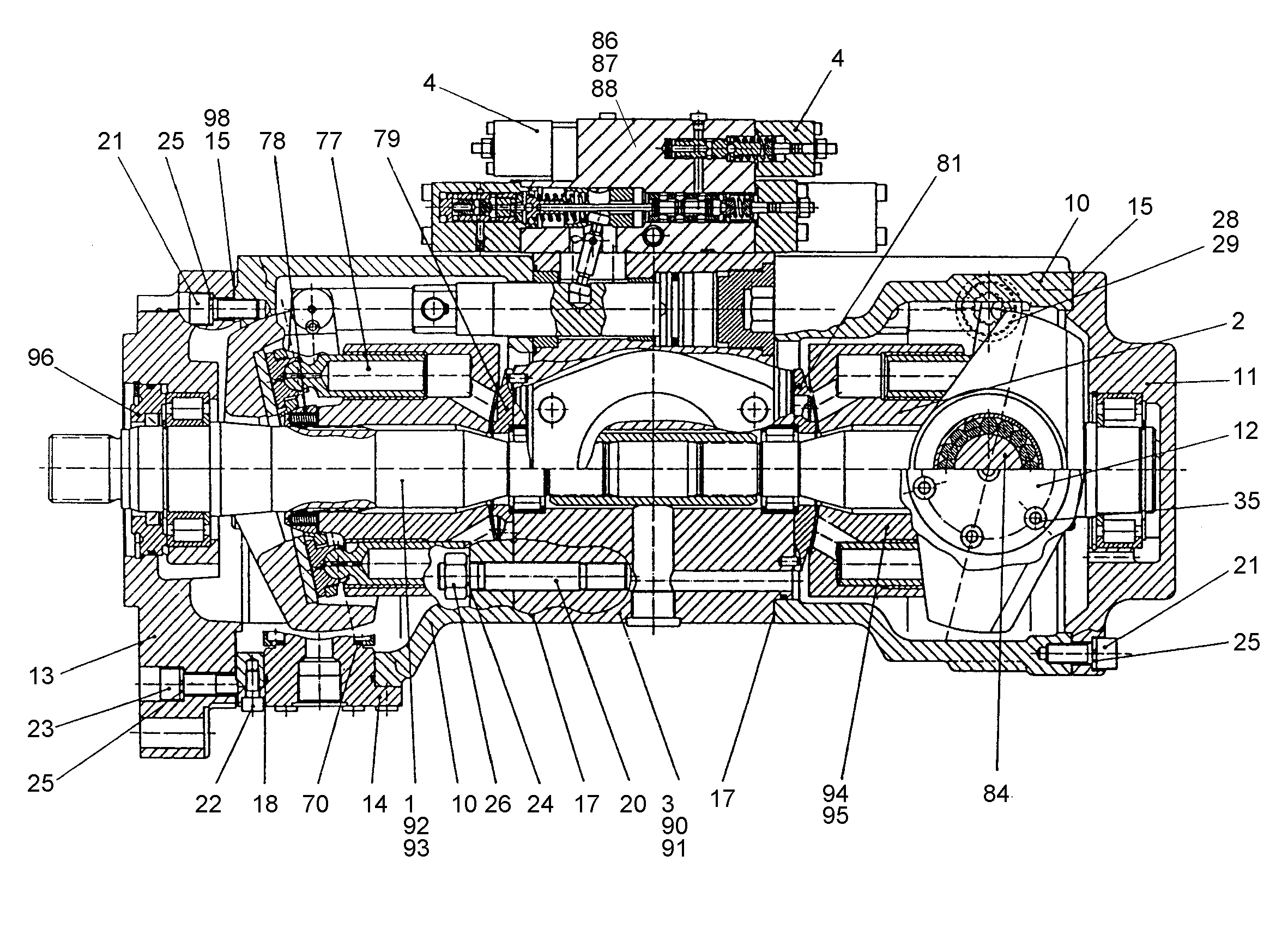 ФЛАНЕЦ NG 140-150 9072434 LIEBHERR