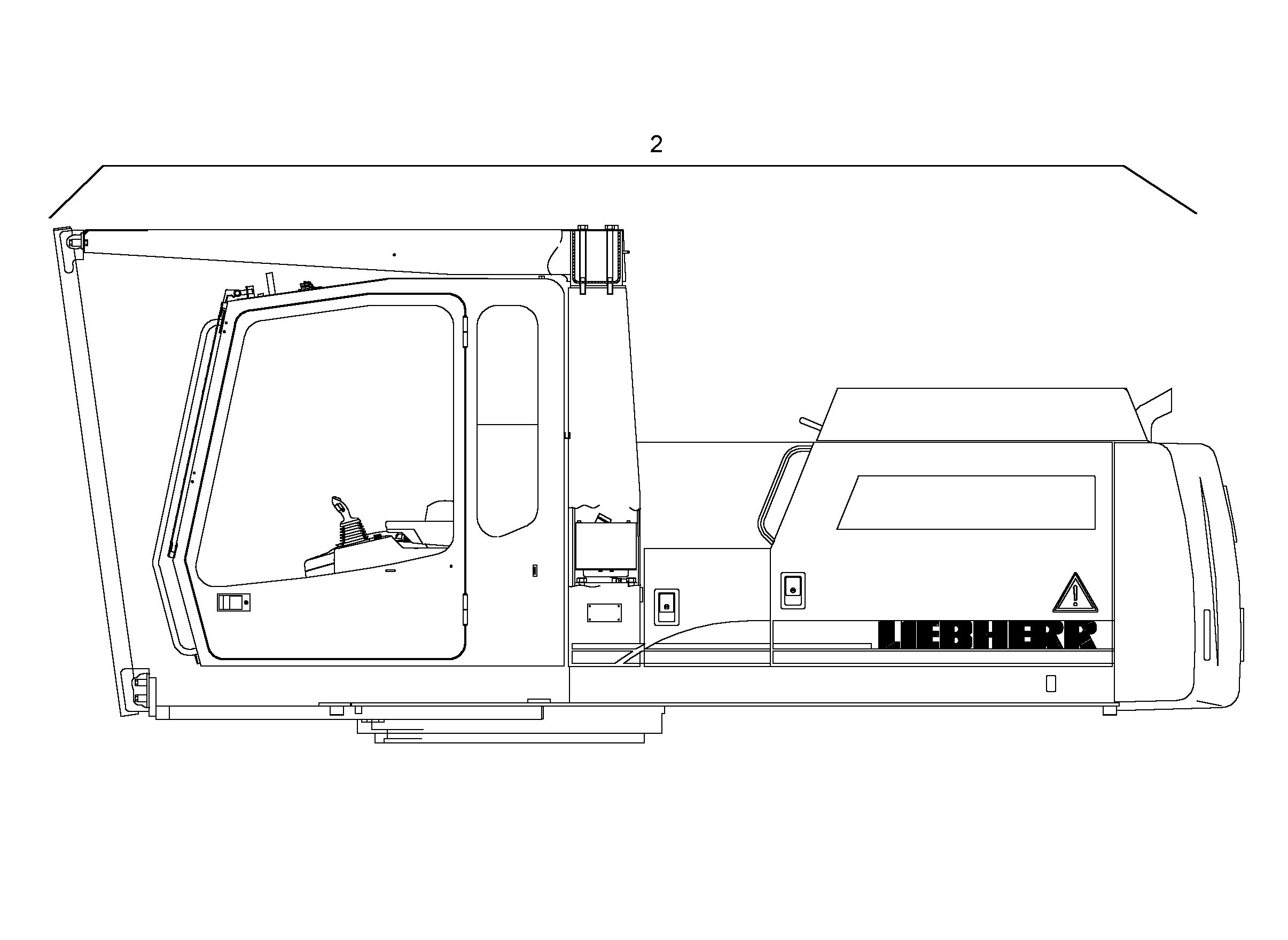 ЗАЩИТЫ ОТ КАМНЕБОЯ FOPS 9805825 LIEBHERR