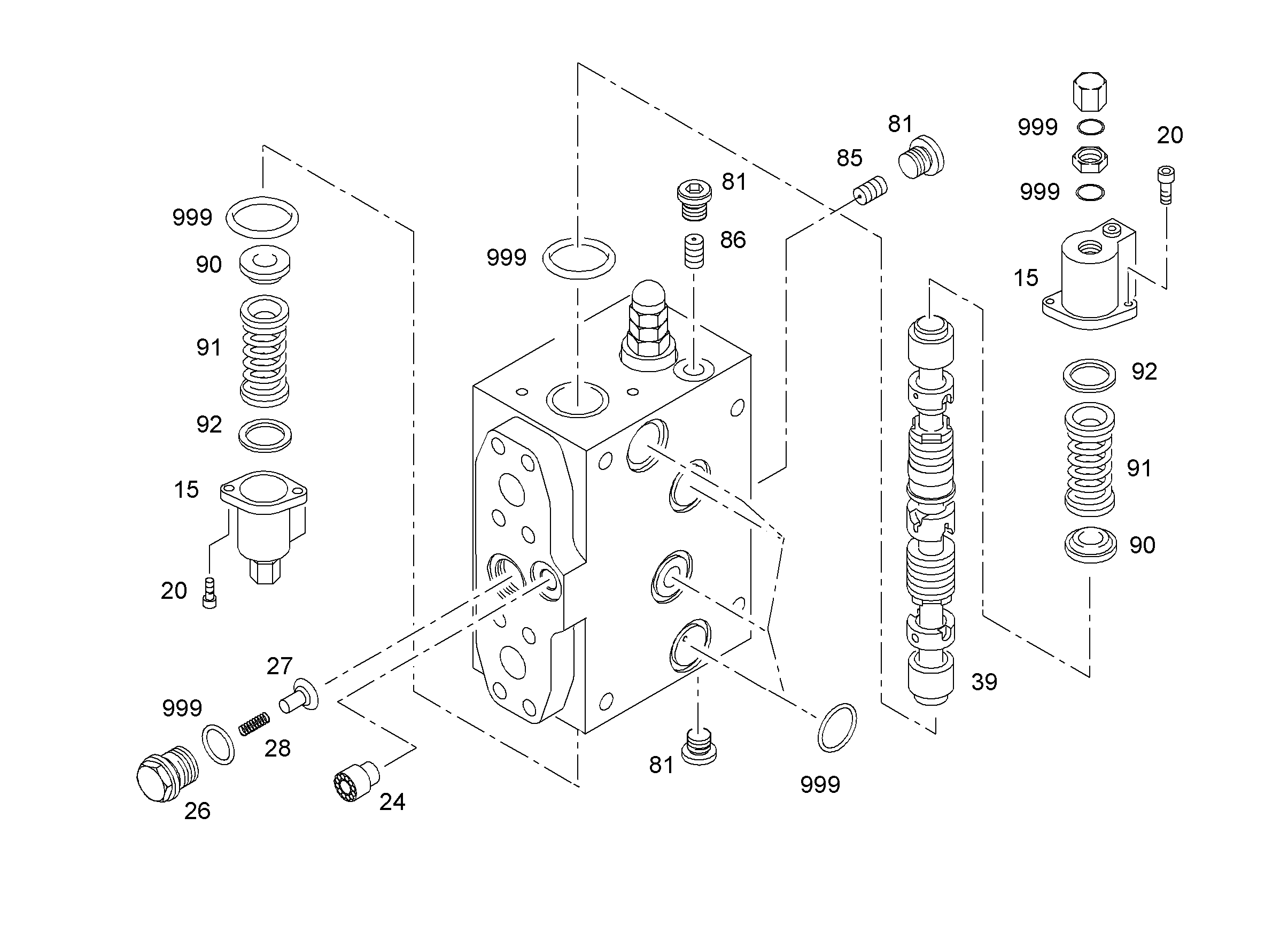 ЗАГЛУШКА РЕЗЬБОВАЯ M24X1,5X29 7025320 LIEBHERR