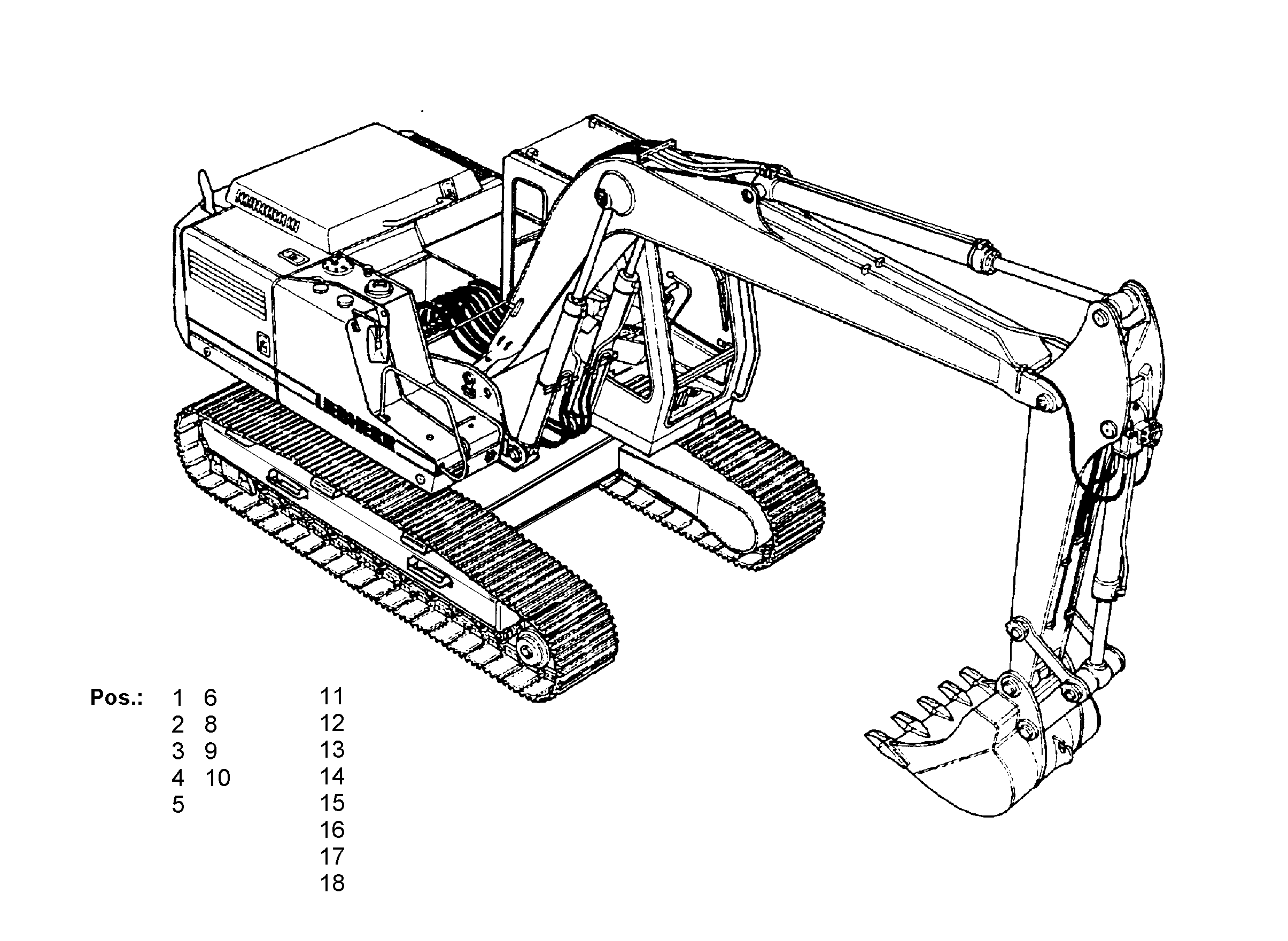 ТАБЛИЧКИ ИТАЛЬЯНСКИЙ 9202897 LIEBHERR