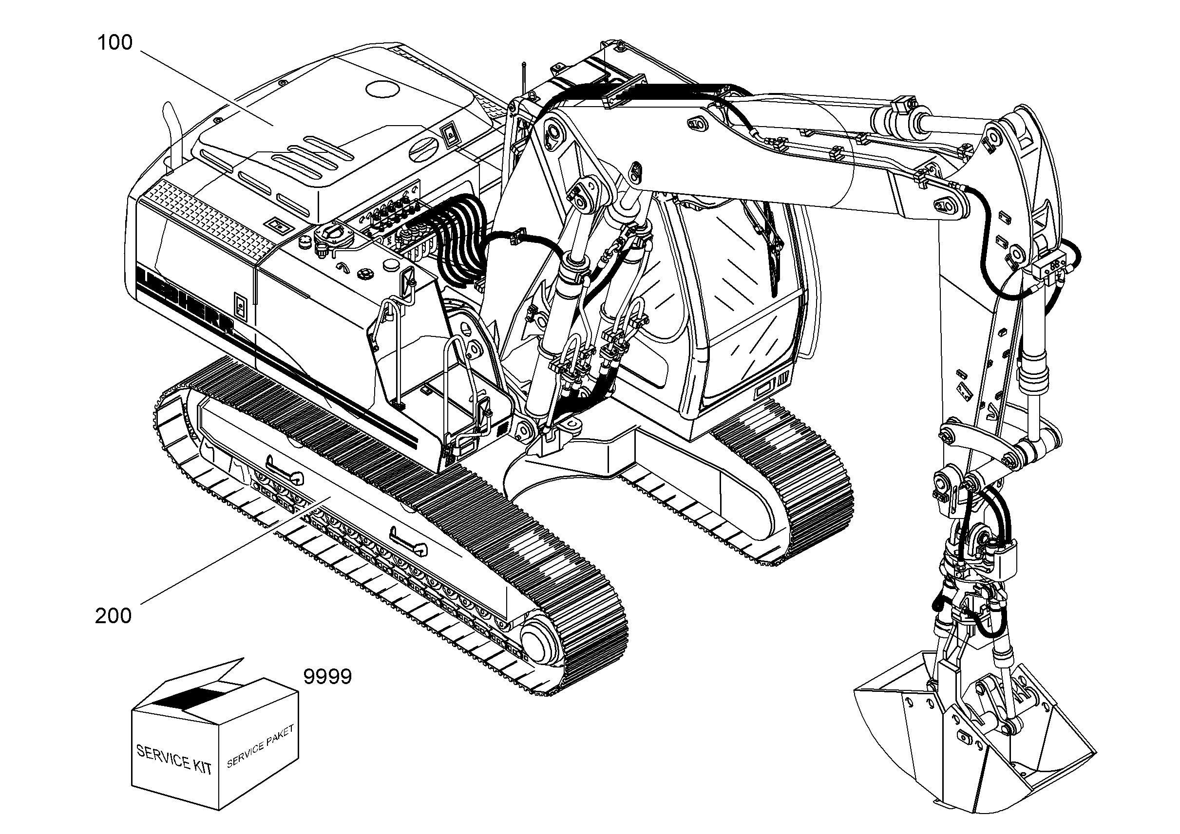 МАТЕРИАЛ СЕРВИСН.ОБСЛУЖИВАНИЯ 10359707 LIEBHERR