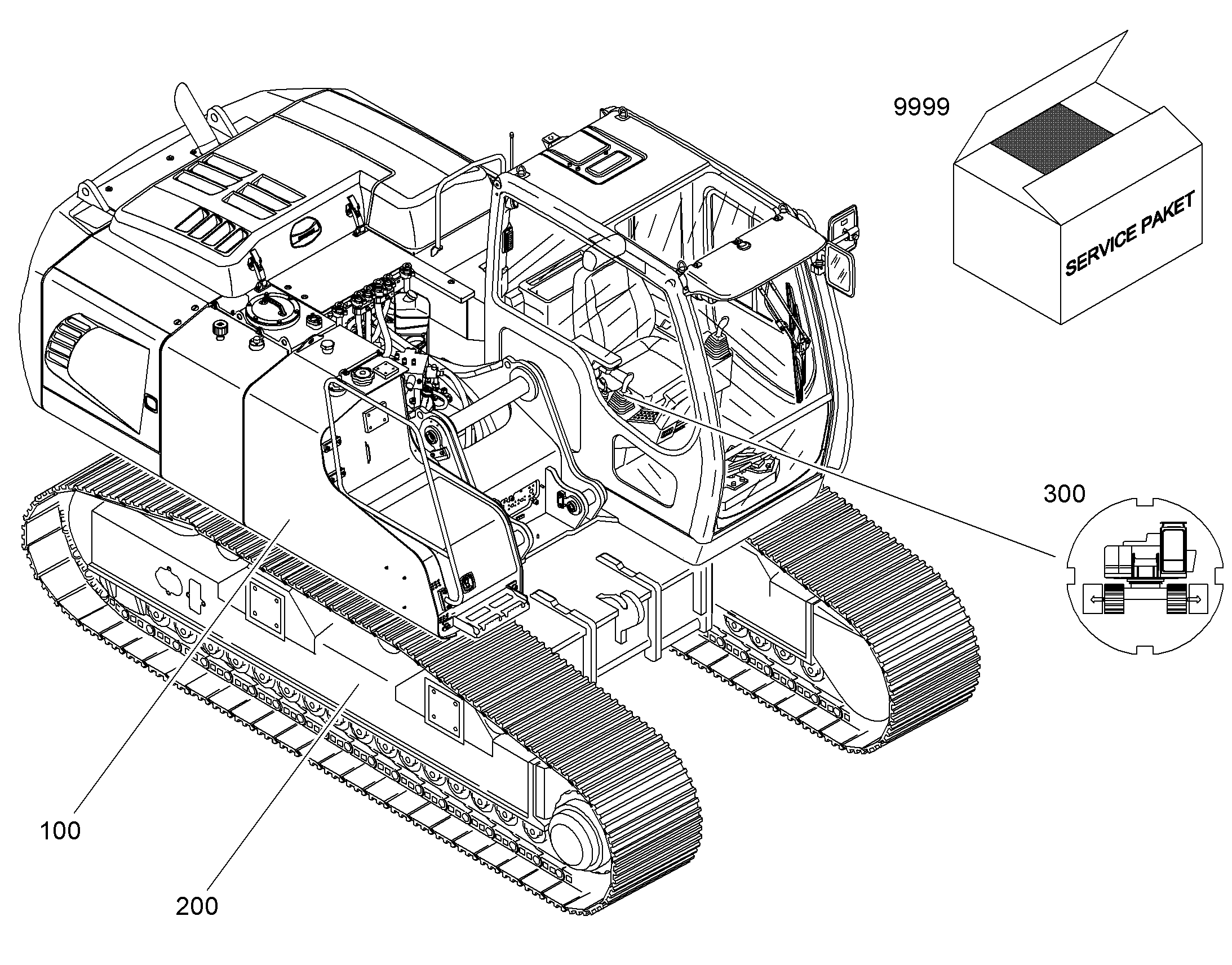 ШАССИ, КОМПЛЕКТ 10376367 LIEBHERR