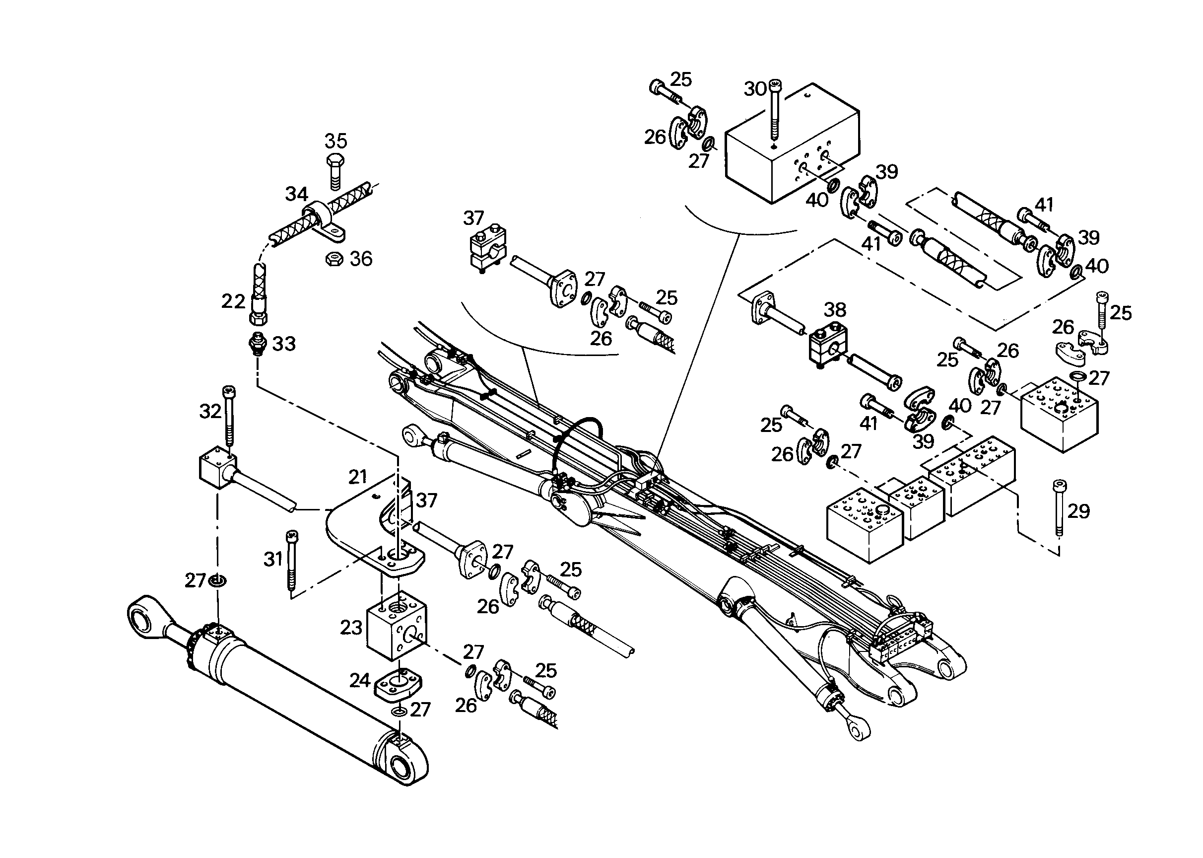 ШЛАНГ 6X1350 7616893 LIEBHERR