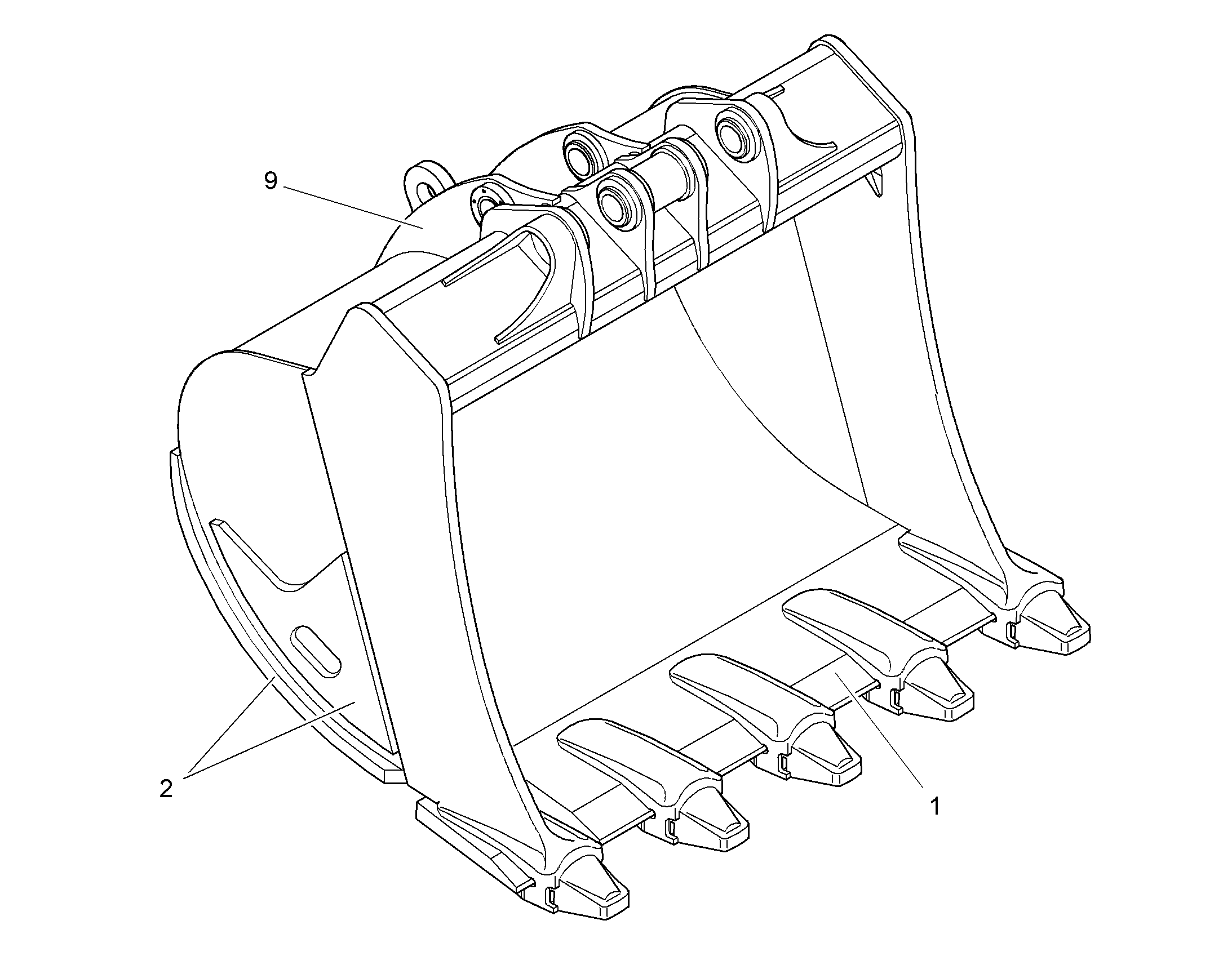 ЗАБРАЛО КОВША 9683248 LIEBHERR
