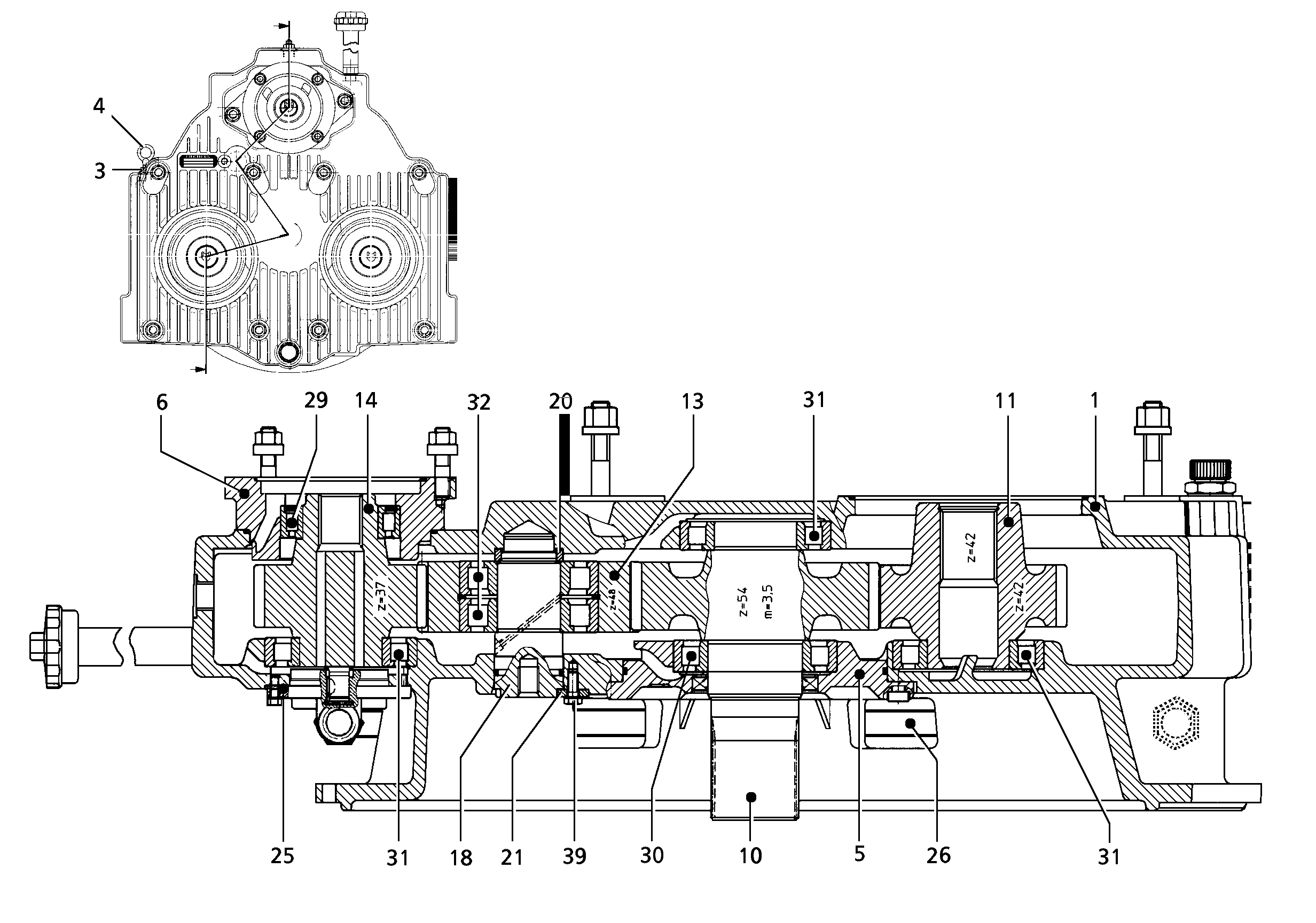 ЗАГЛУШКА РЕЗЬБОВАЯ M22X1,5 9279022 LIEBHERR