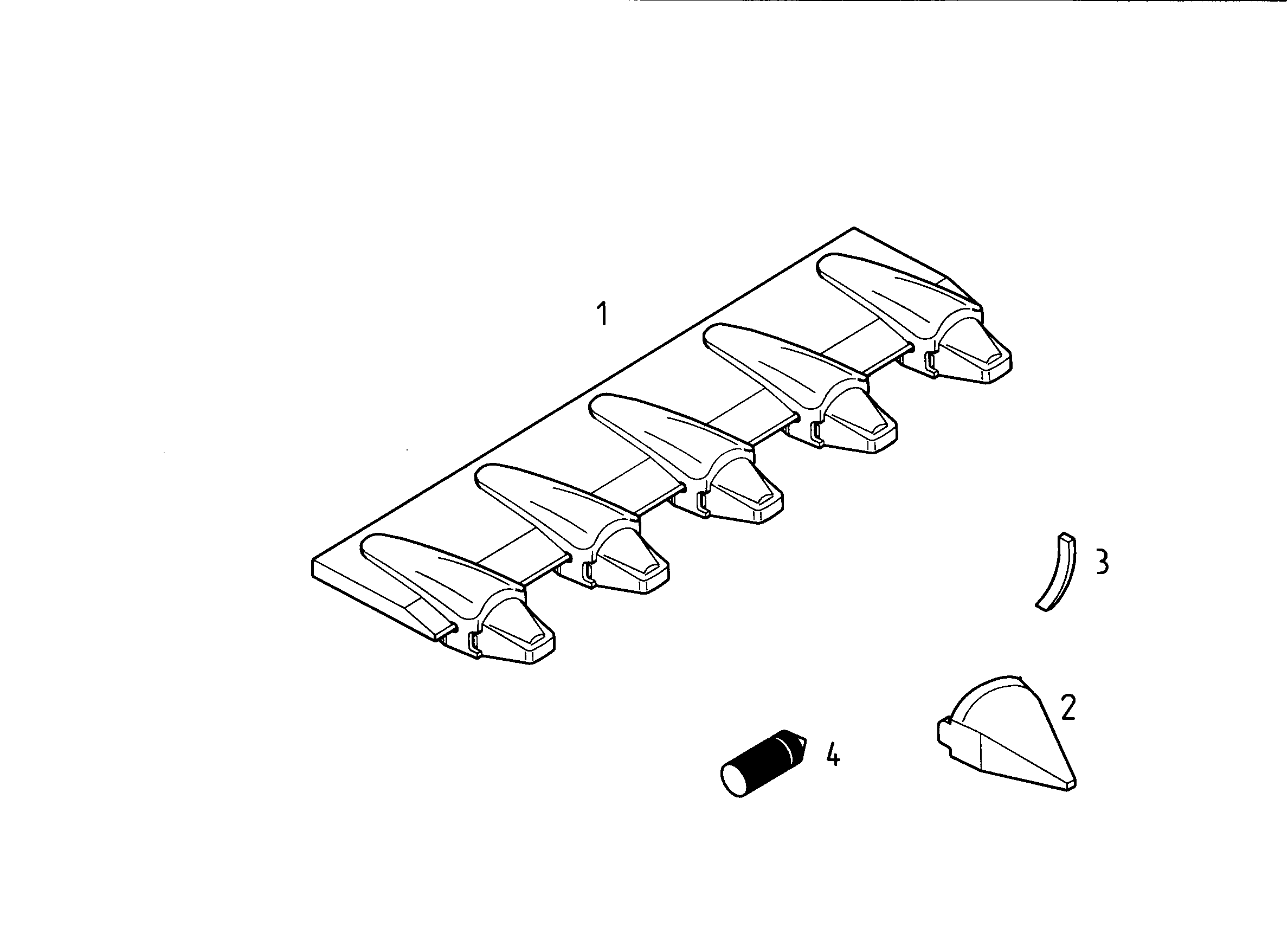 ЗАБРАЛО КОВША 9387740 LIEBHERR
