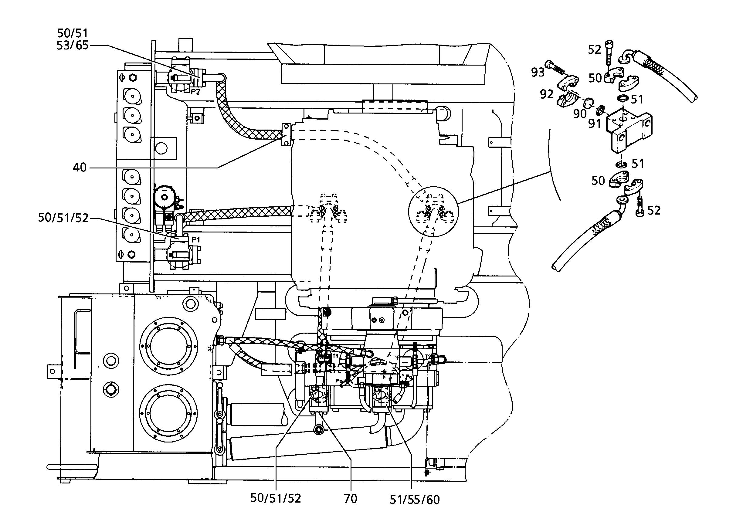 ШЛАНГИ ПАРОВЫЕ 9397027 LIEBHERR
