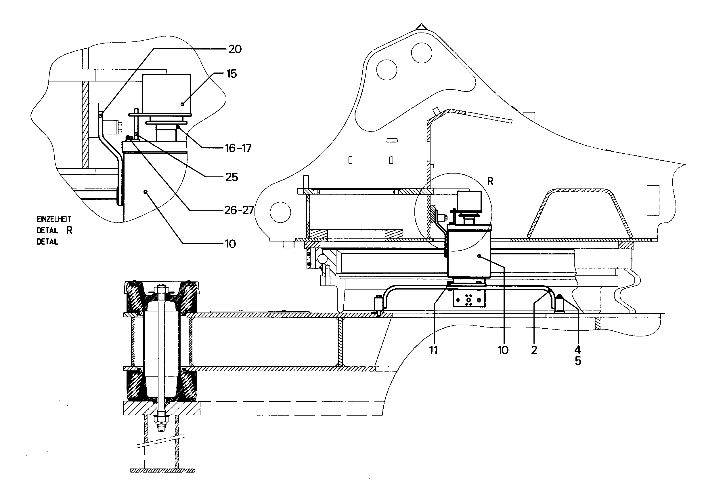 ПОВОДОК 9686201 LIEBHERR
