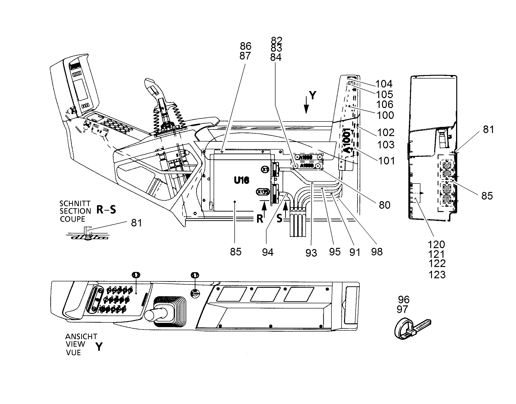 ПЛАТЫ В СБОРЕ 9983232 LIEBHERR