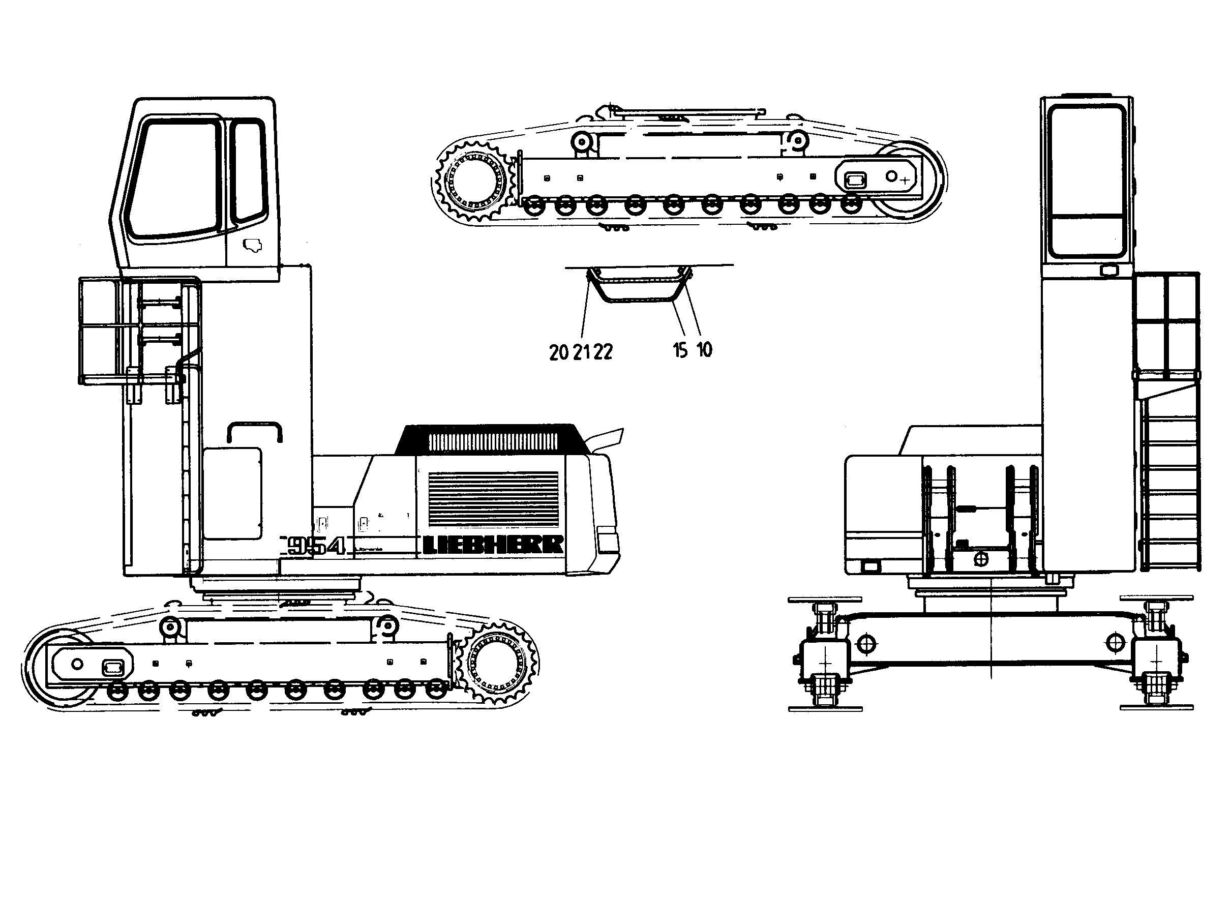 ДЕРЖАТЕЛЬ 3001638 LIEBHERR
