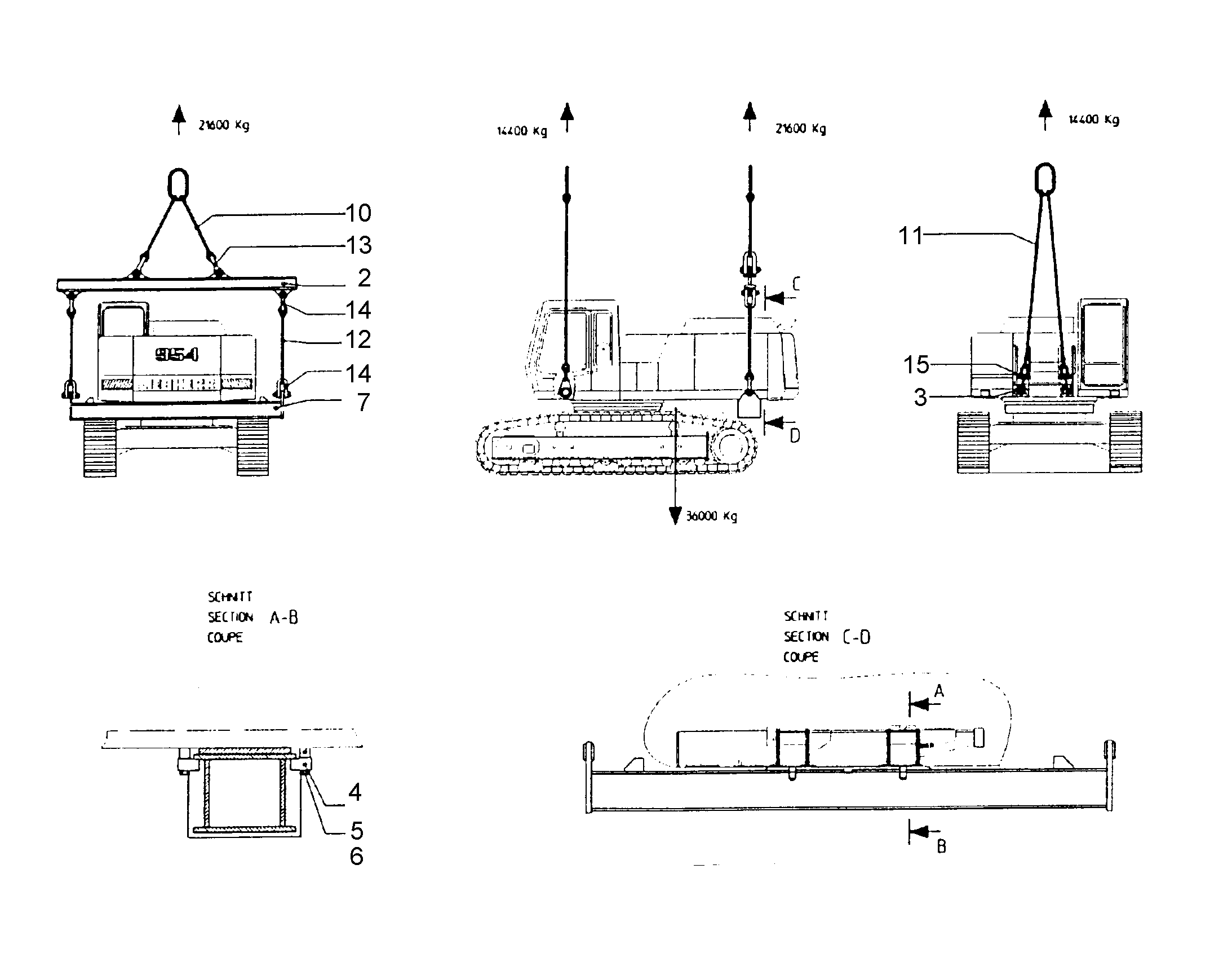 СКОБА 4901085 LIEBHERR
