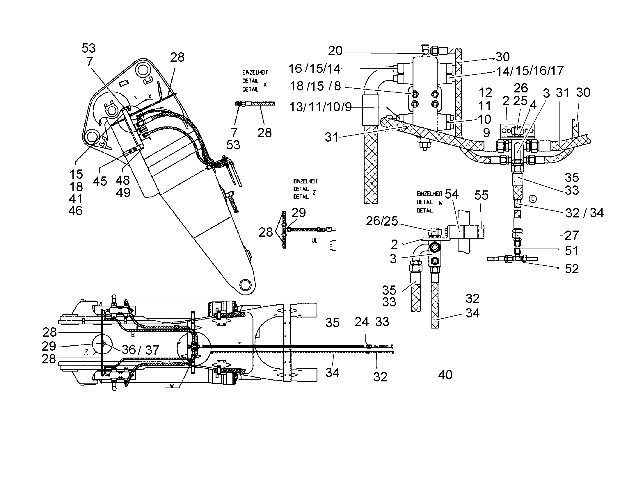 СКОБА ДЛЯ КРЕПЛЕНИЯ ТРУБЫ 9894912 LIEBHERR