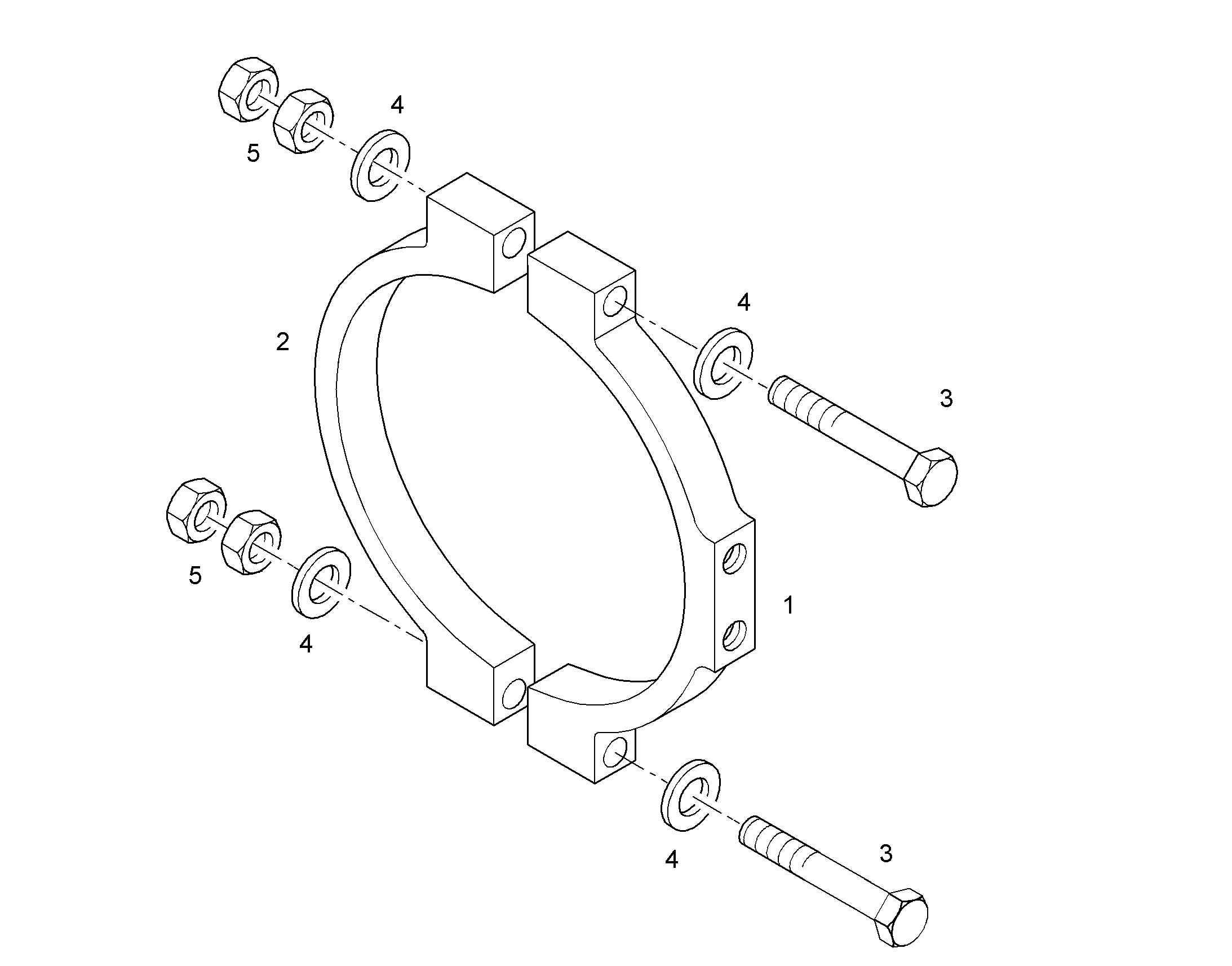 ПОЛУХОМУТИК d=194 9693918 LIEBHERR