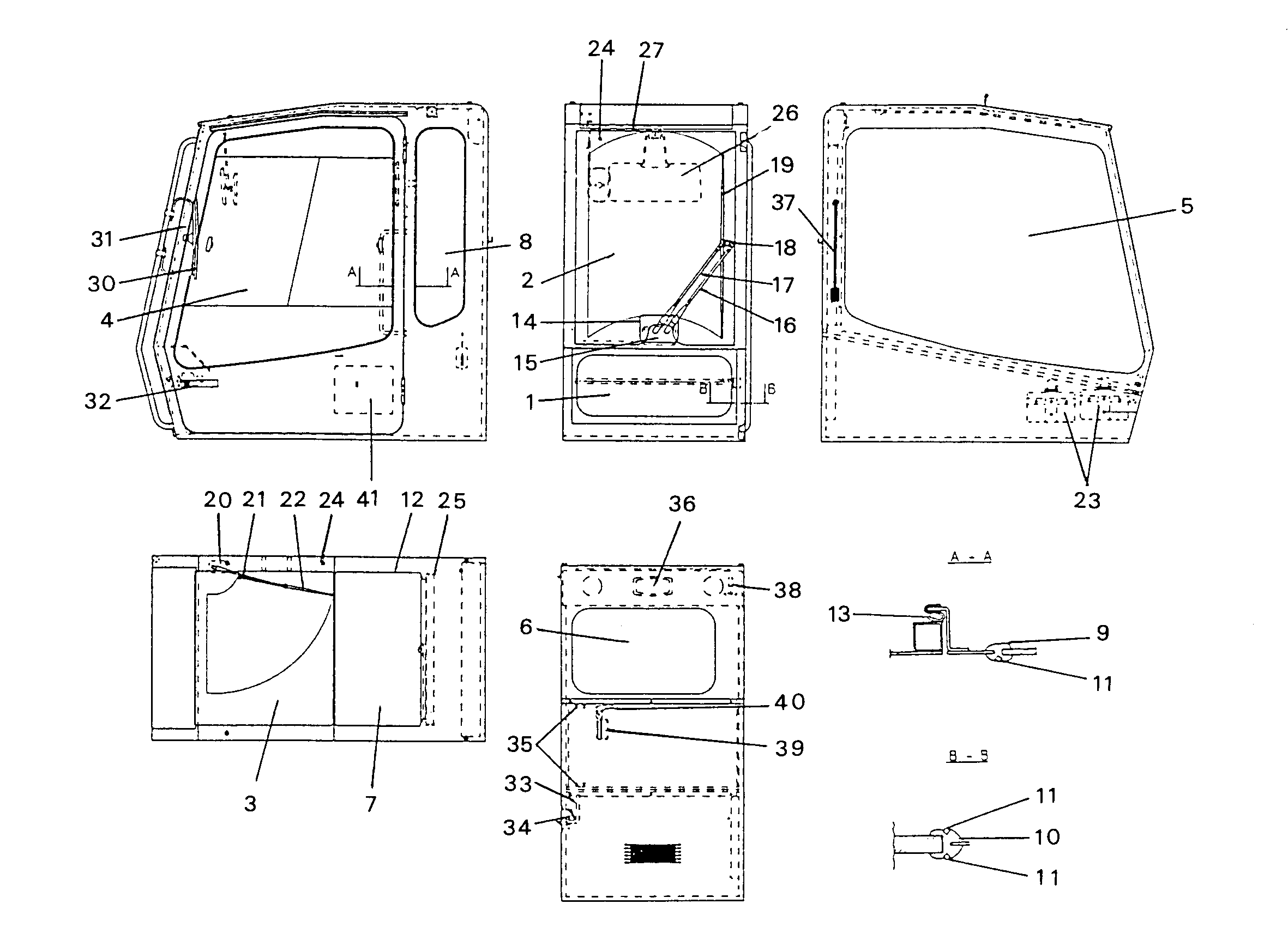 СТЕКЛООЧИСТИТЕЛЬ 6204732 LIEBHERR
