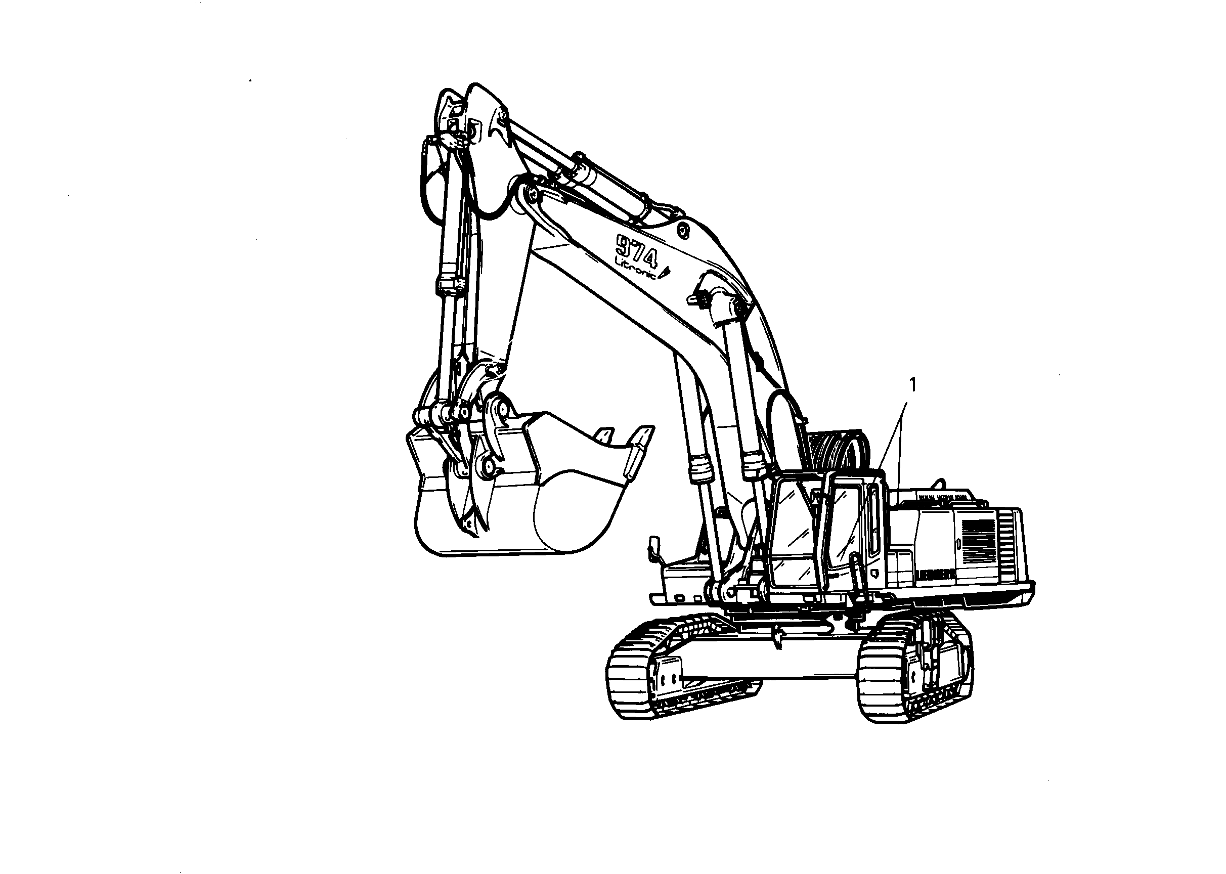 СЕКЦИЯ ПОДКЛ. ДАВЛ. - ПОДЪЕМ 9682212 LIEBHERR